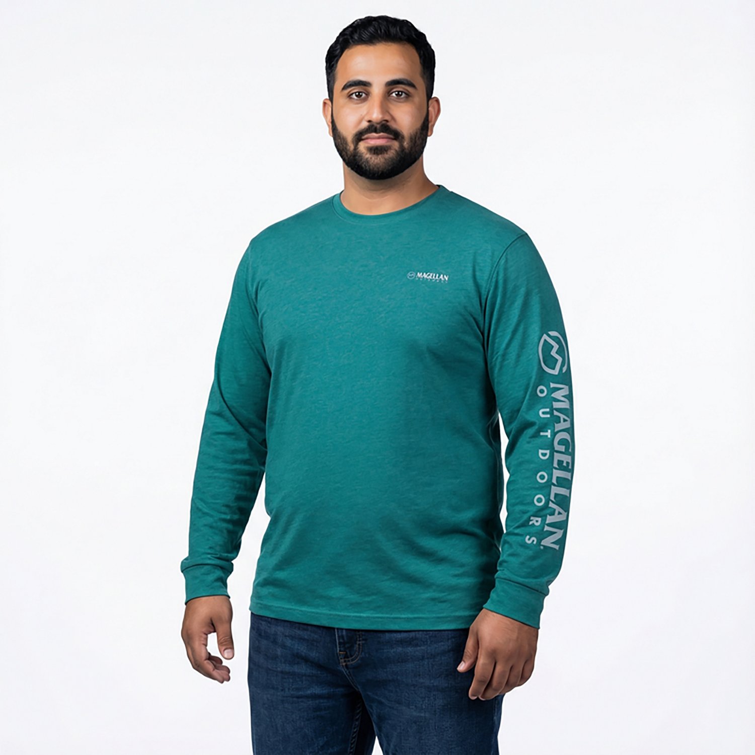 Magellan Outdoors Men's Grotto Falls Long Sleeve T-shirt - view number 2