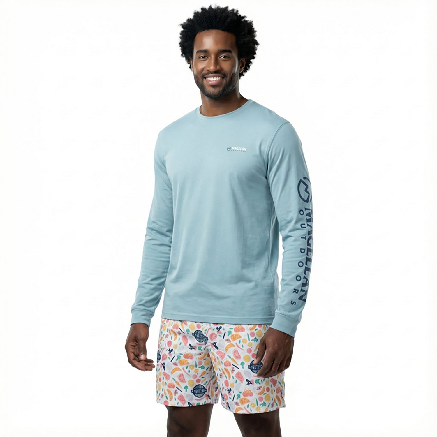 Magellan Outdoors Men's Grotto Falls Long Sleeve T-shirt - view number 2