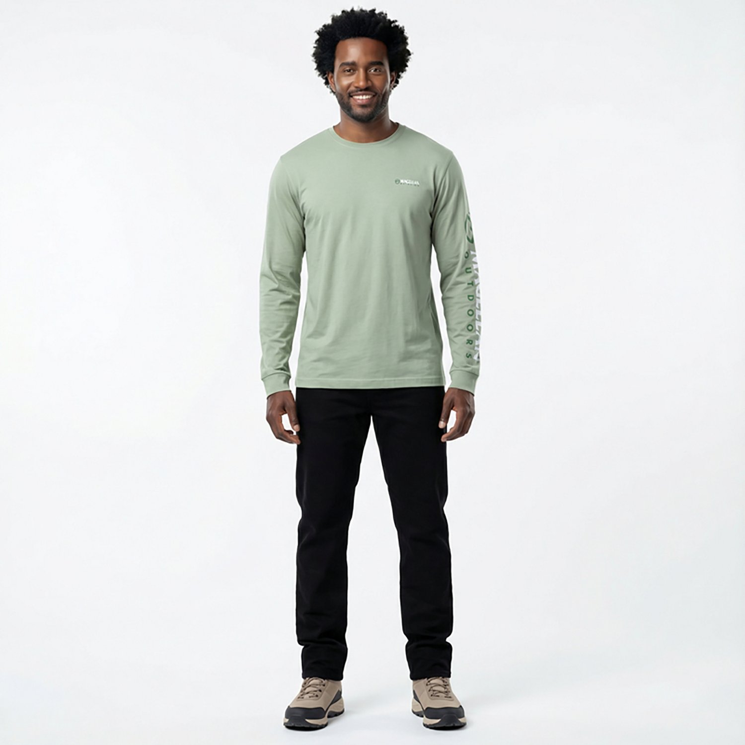 Magellan Outdoors Men's Grotto Falls Long Sleeve T-shirt | Academy