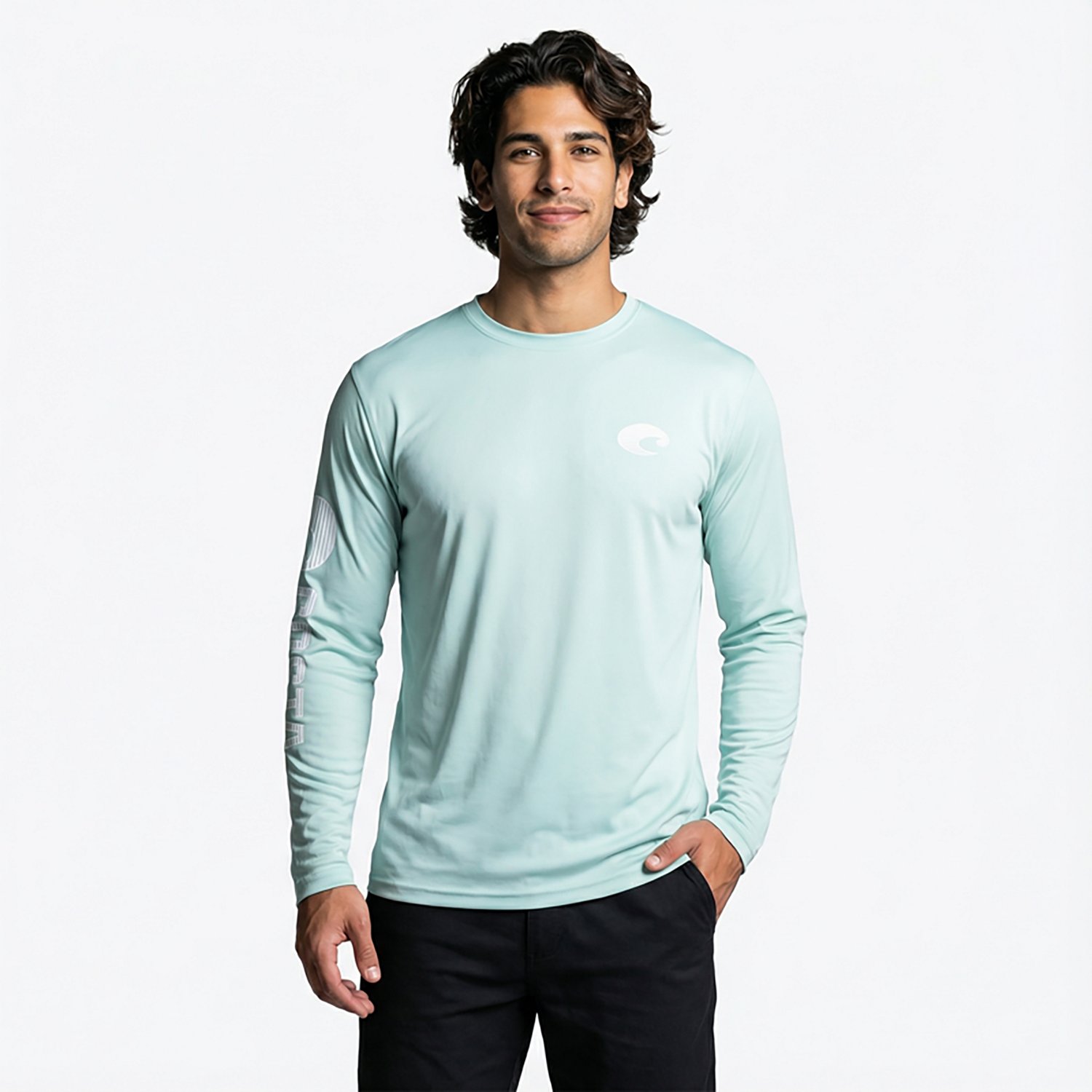 Costa Men's Technical Crew Long Sleeve T-shirt - view number 2