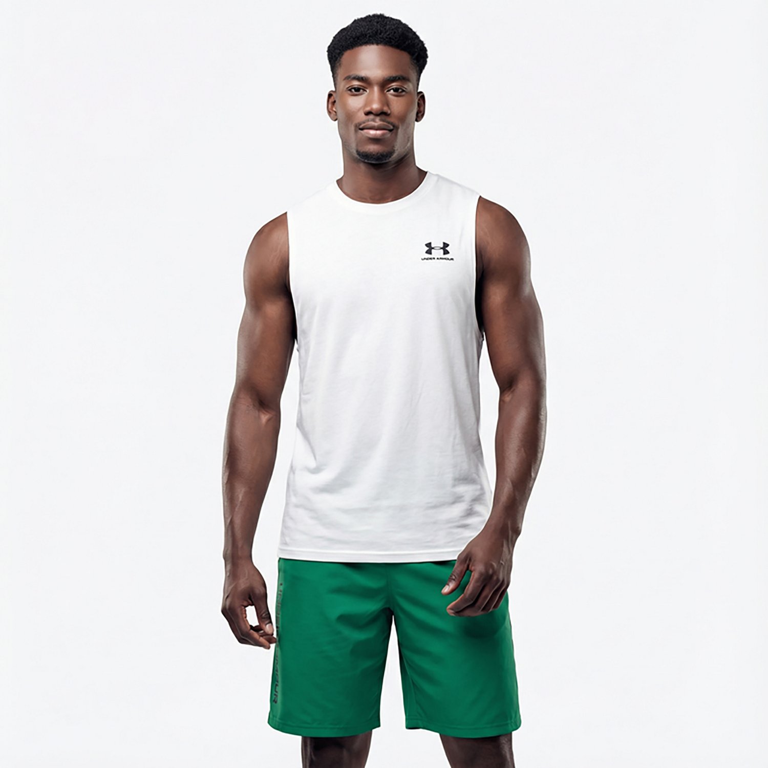 Under Armour Men's Sportstyle Left Chest Cut-off Sleeveless Top - view number 2