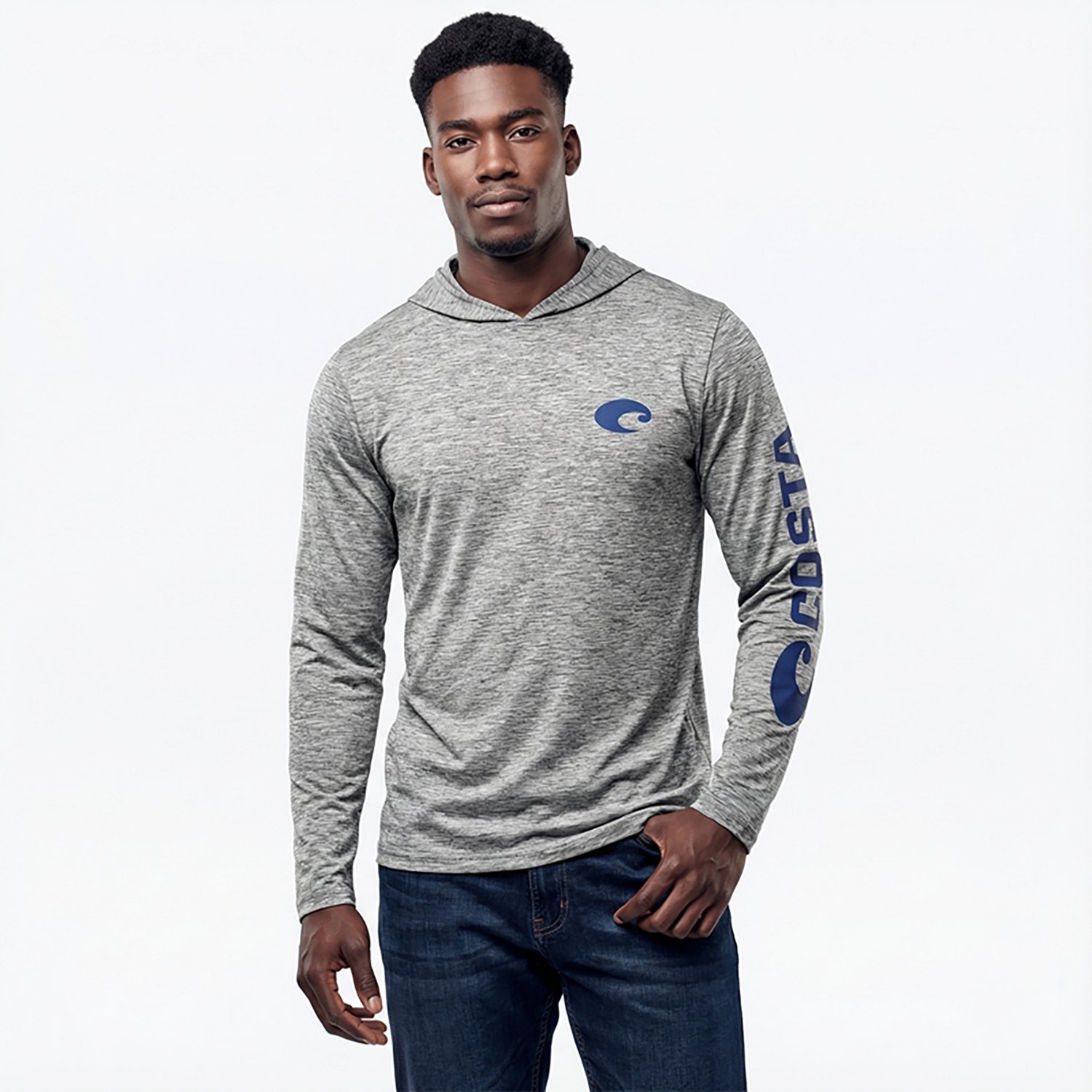 Costa Men's Tech Hood Long Sleeve T-shirt - view number 2