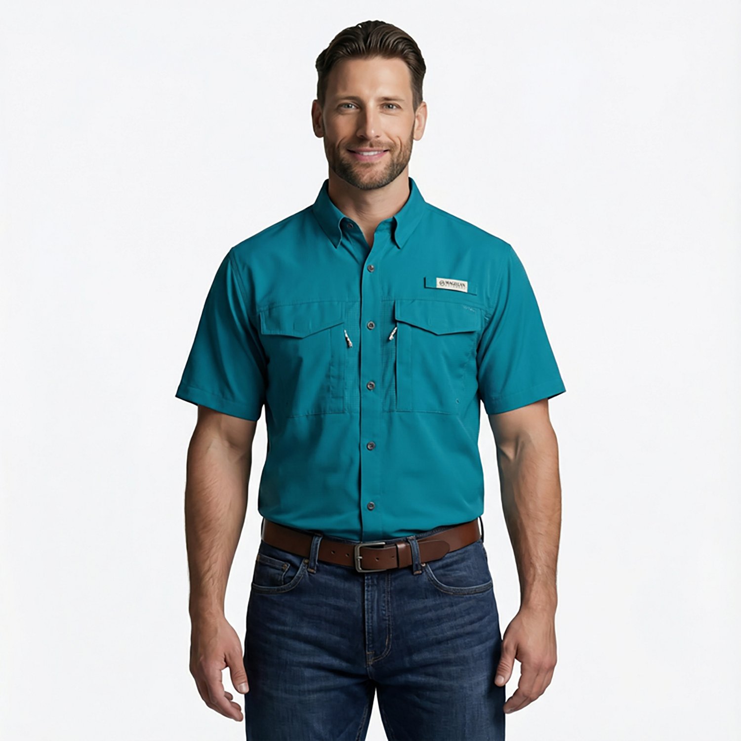 Magellan Outdoors Men's Falcon Lake Button Down Shirt - view number 2