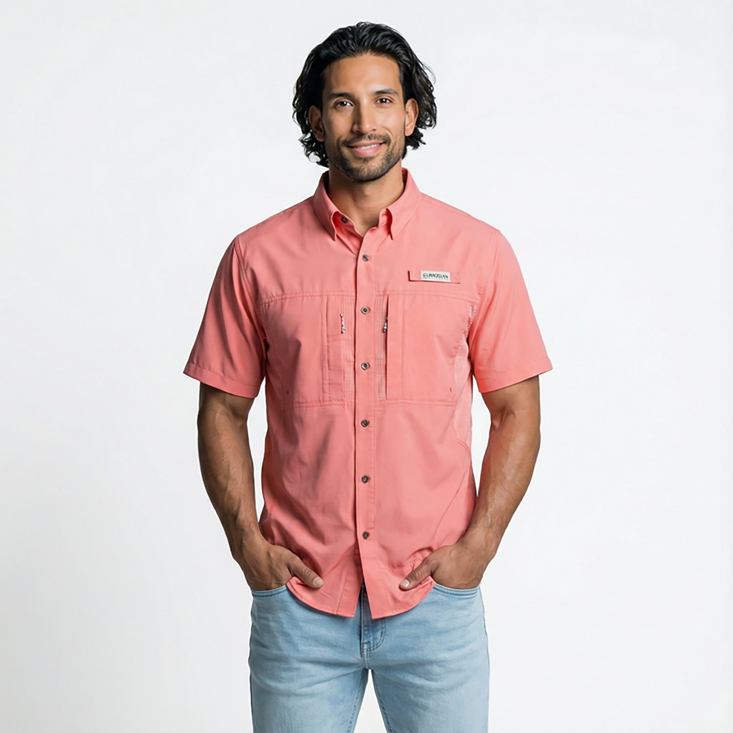 Magellan Outdoors Men's Falcon Lake Button Down Shirt - view number 2