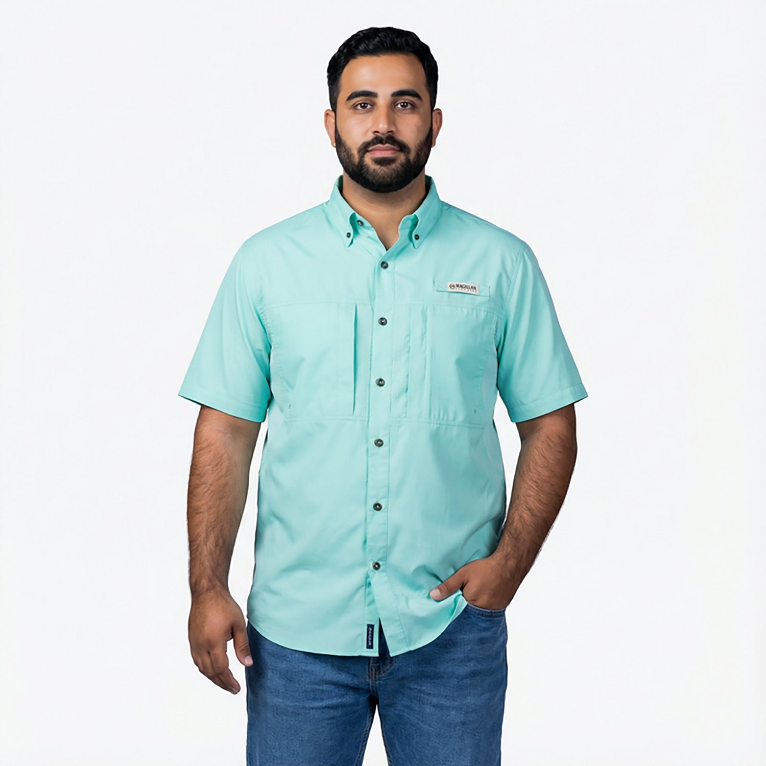 Magellan Outdoors Men's Falcon Lake Button Down Shirt - view number 2