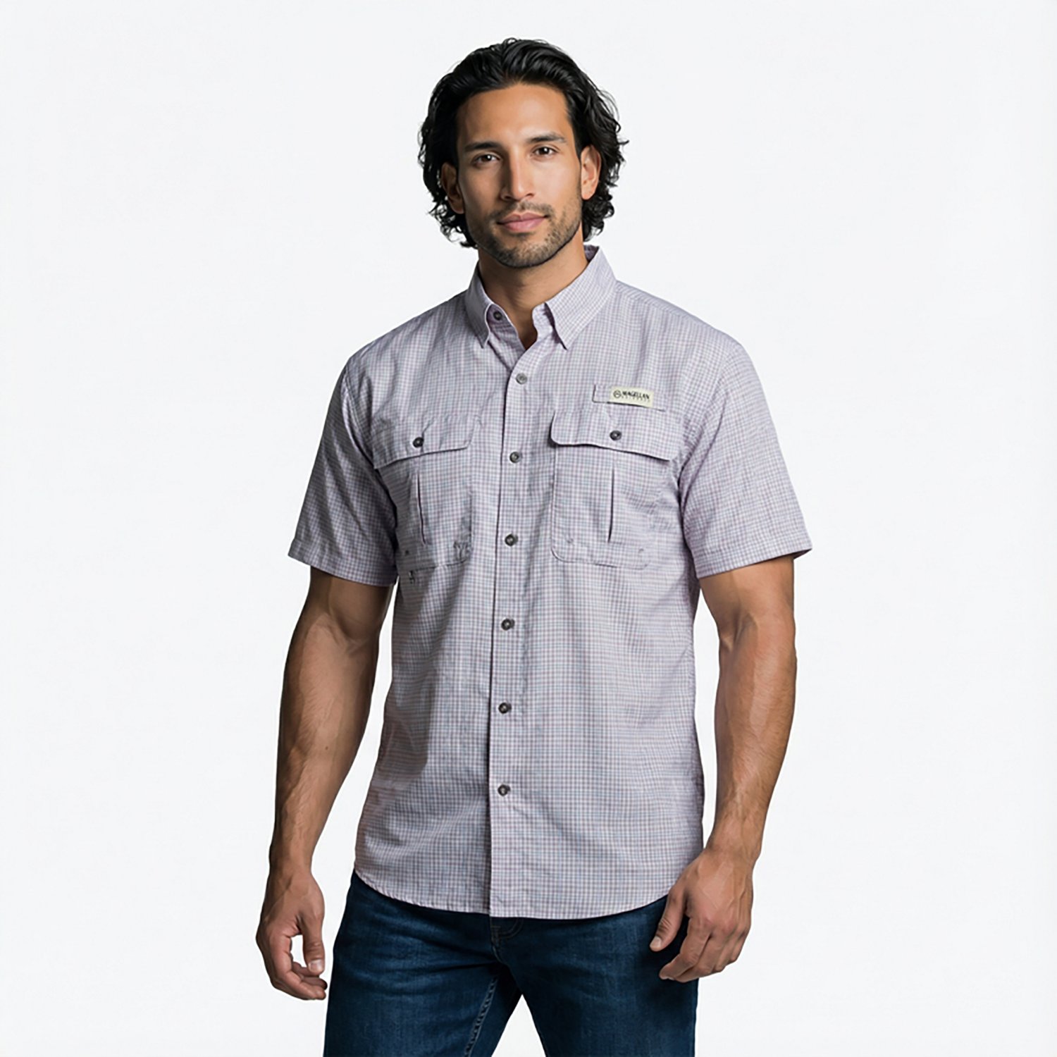 Magellan Outdoors Men's Aransas Pass Button Down Shirt - view number 2