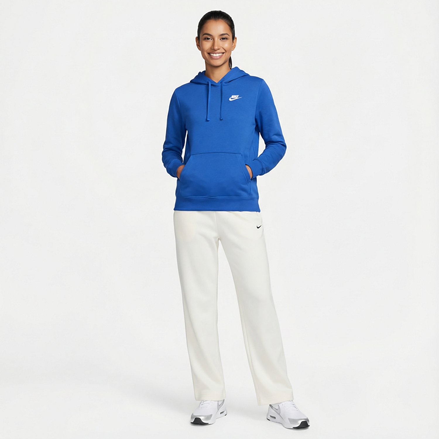 Nike Women's Club Fleece Pullover Hoodie                                                                                         - view number 8