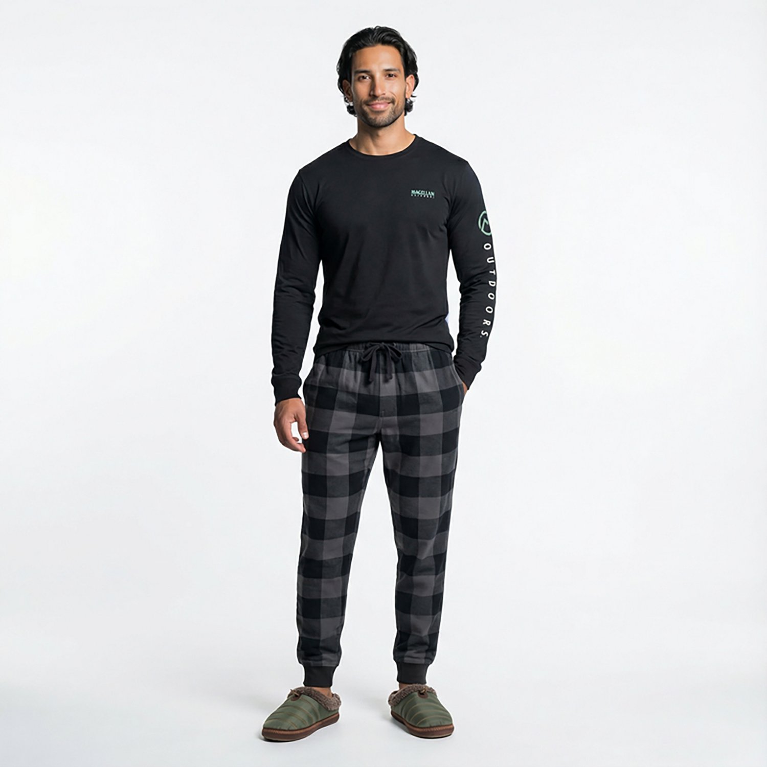 Magellan Outdoors Men’s Flannel Lounge Joggers