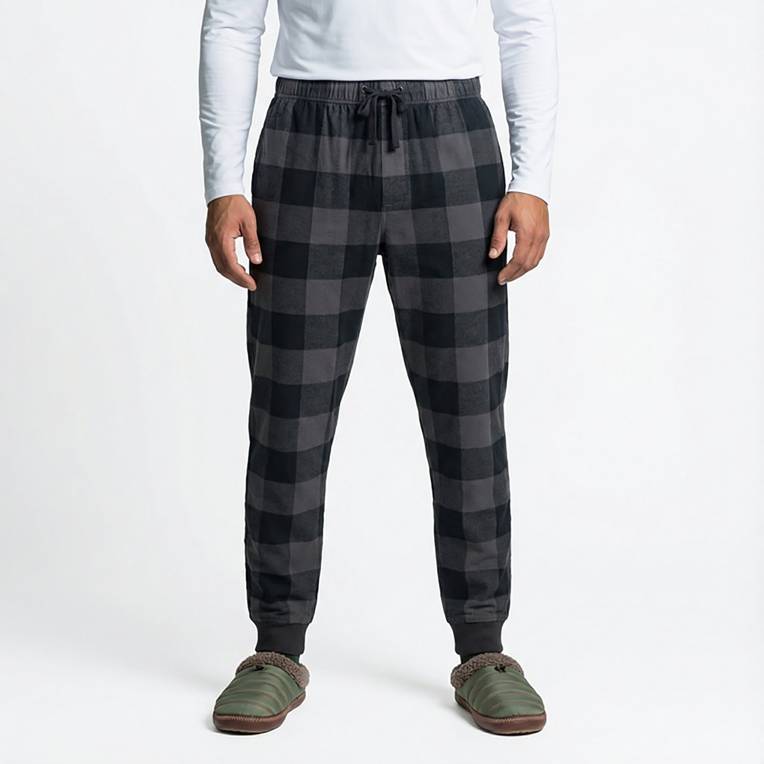 Magellan Outdoors Men’s Flannel Lounge Joggers - view number 2