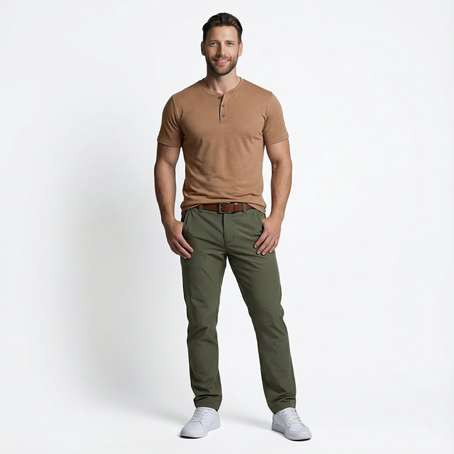 Magellan Men's Summerville Henley T-shirt