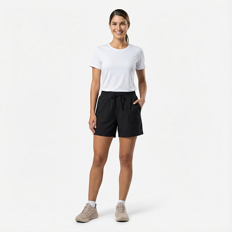 Bcg Women's Cinched Waist Shorts-image