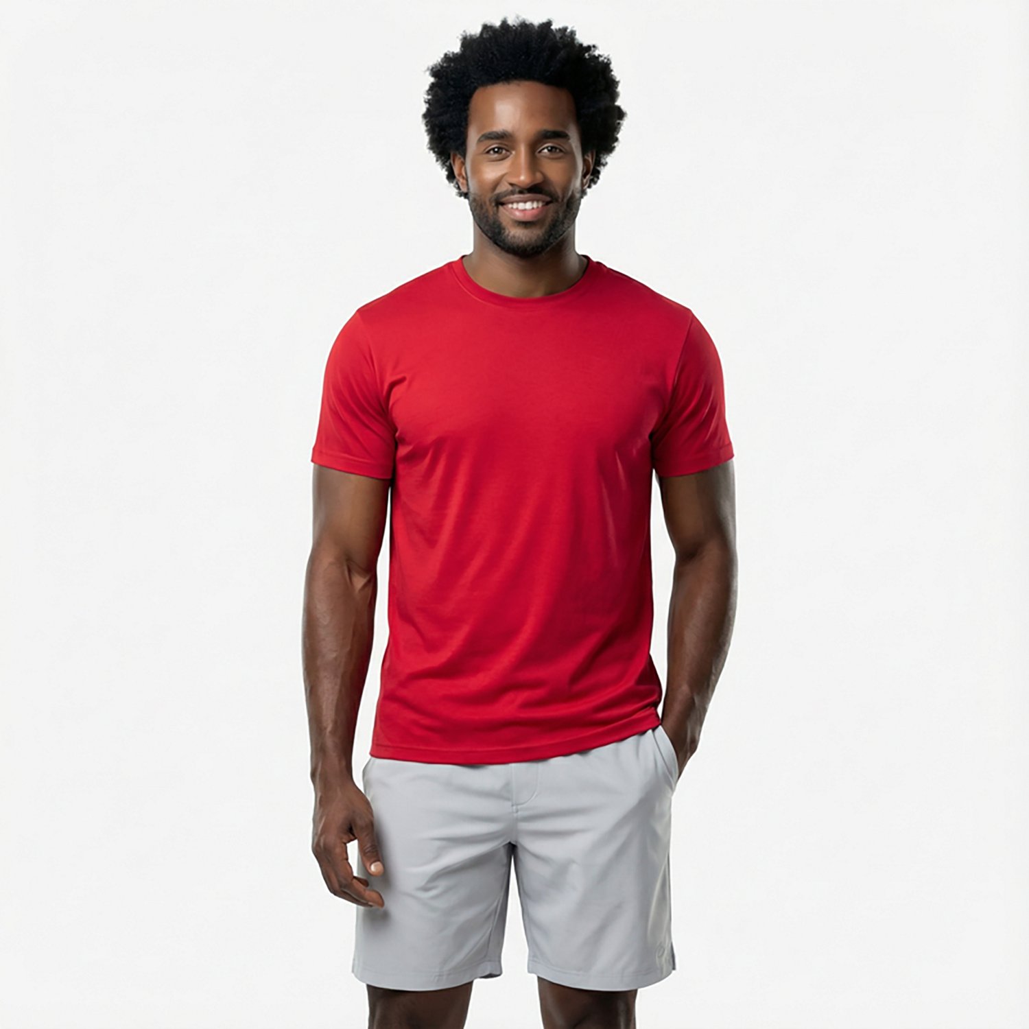 BCG Men's Styled Cotton Crew T-shirt                                                                                             - view number 2