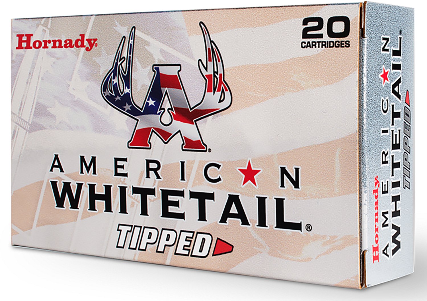 Hornady American Whitetail .30-06 Springfield 165-Grain Rifle Ammunition 20 Rounds