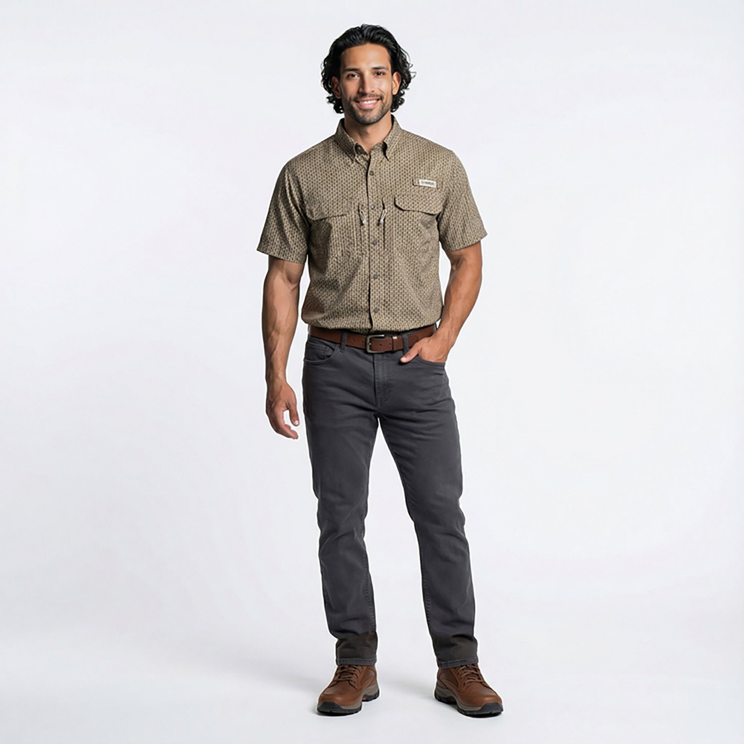 Magellan Outdoors Men's Mississippi Local State Print Shirt