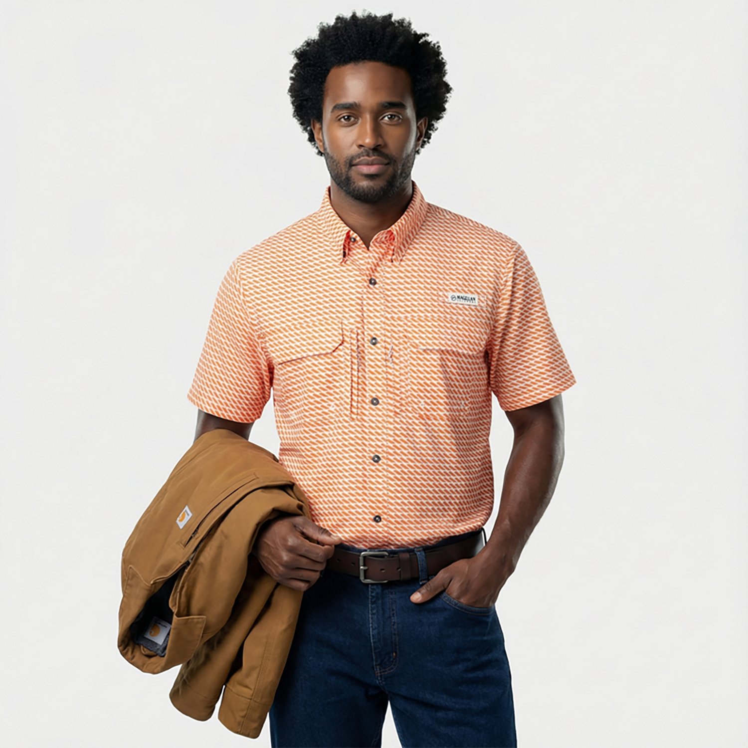 Magellan Outdoors Men's Tennessee Local State Print Shirt - view number 2