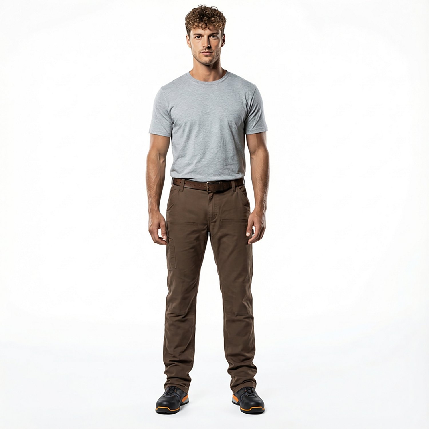 Ariat Men's Rebar M4 Relaxed DuraStretch Made Tough Double Front Stackable Straight Pants - view number 6