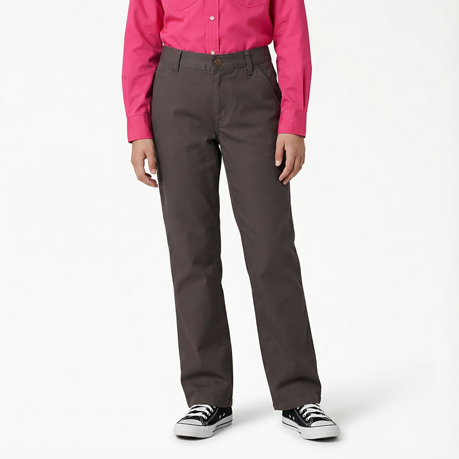 Carhartt Kids' (4-7) Rugged Flex Canvas Work Pants - view number 2