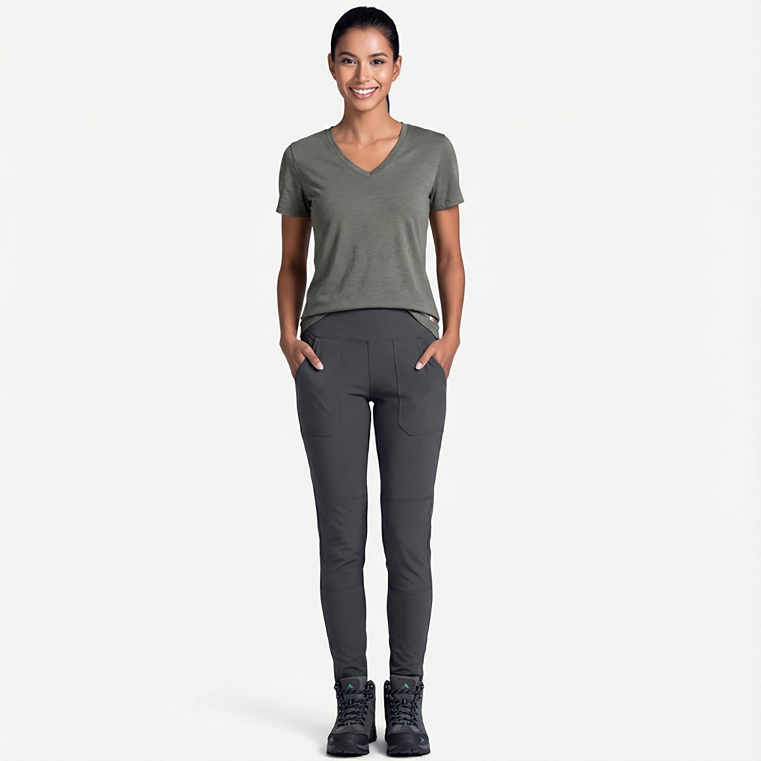 Carhartt Women’s Force Non-Denim Fitted Midweight Utility Leggings