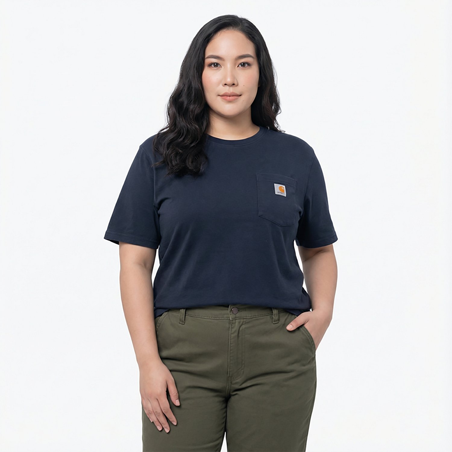 Carhartt Women's WK87 Workwear Pocket T-shirt - view number 2