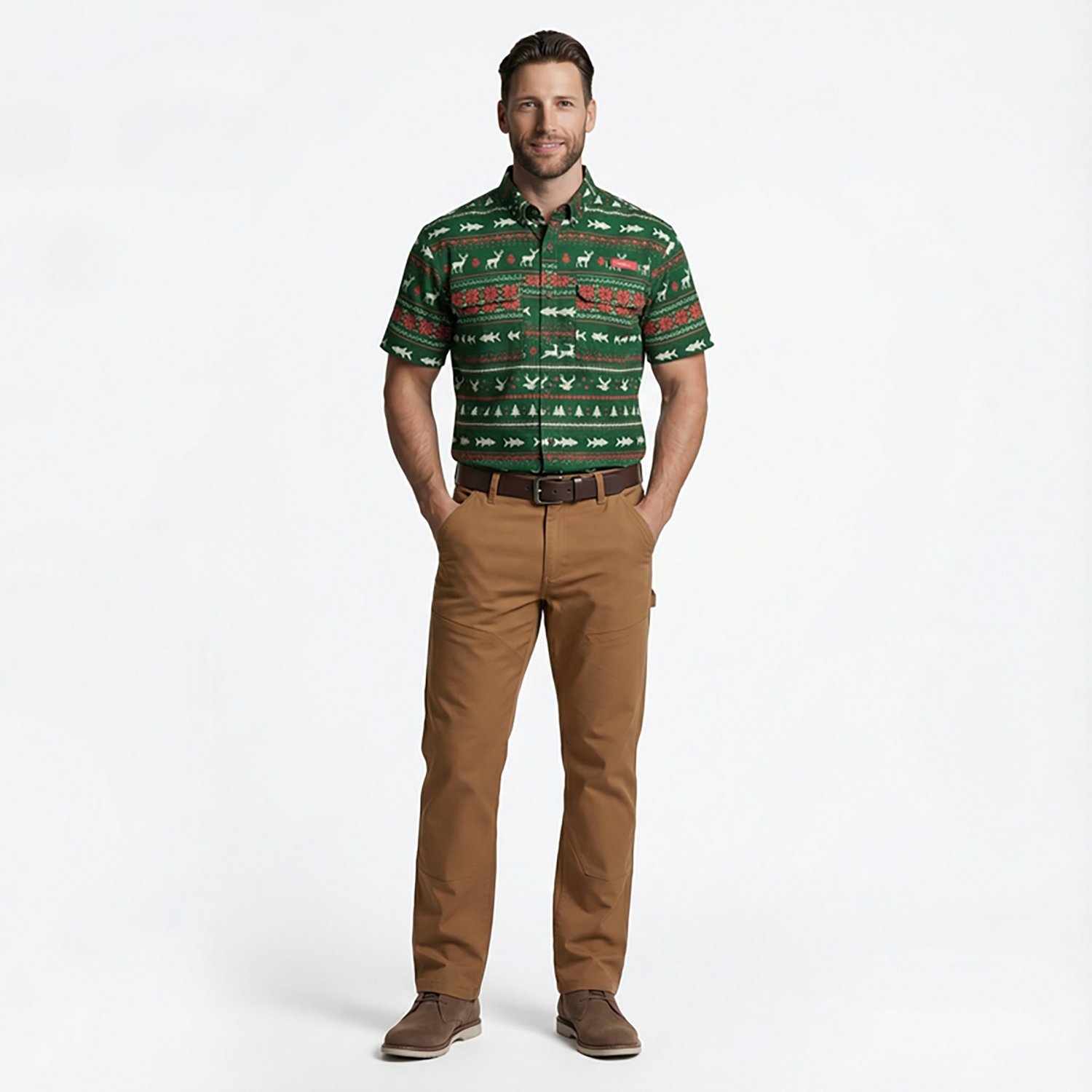 Magellan Outdoors Men's Peco Ridge Flannel Lined Pants