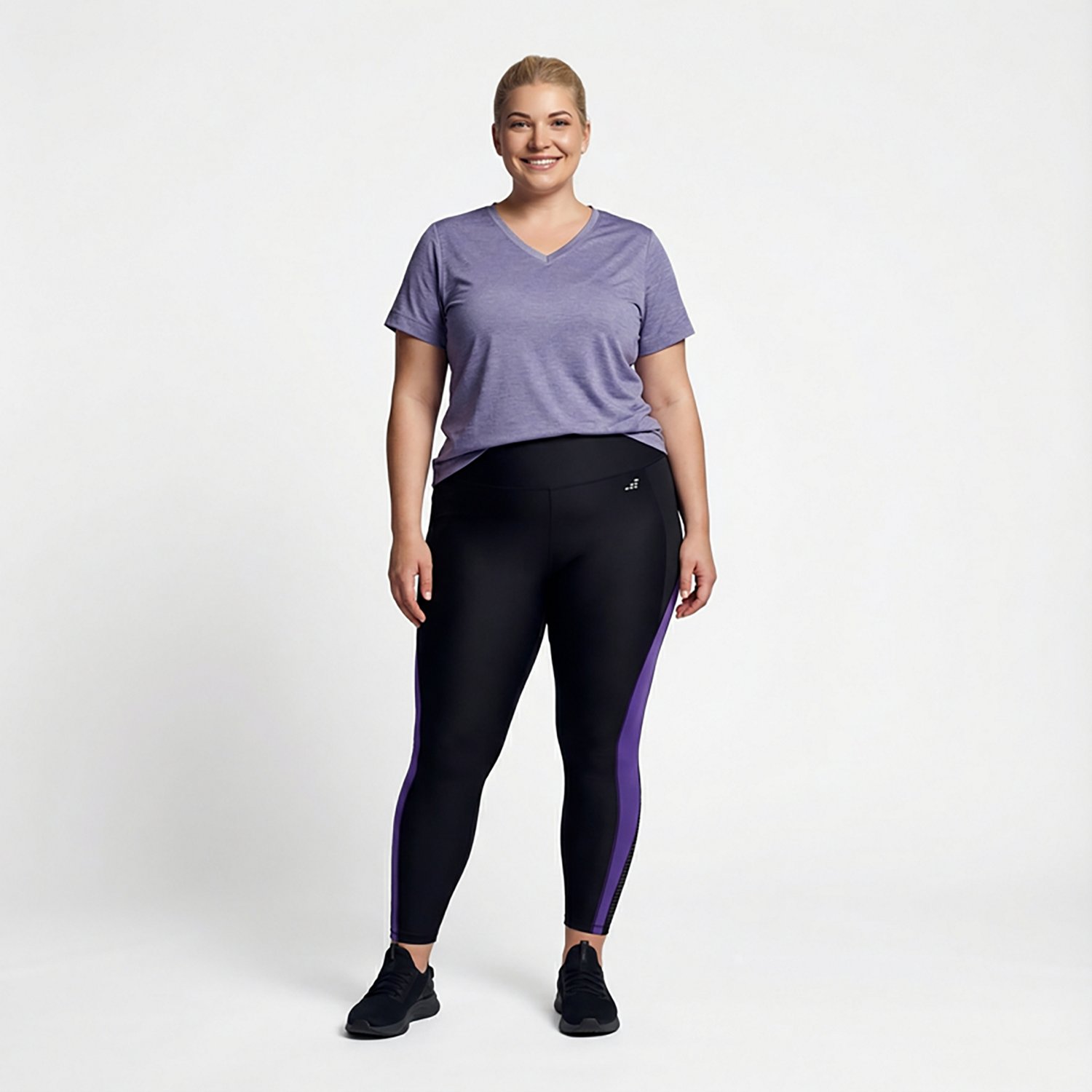 BCG Women's Plus HI Splice 7/8 Leggings