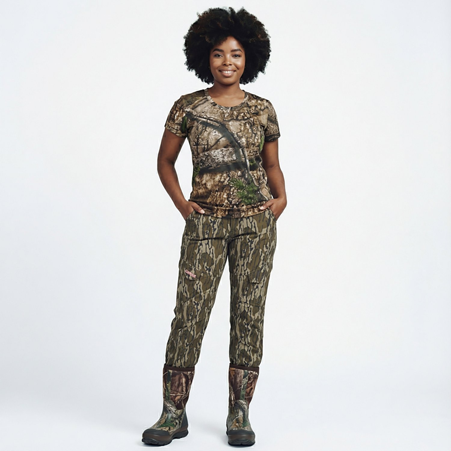 Magellan Outdoors Hunt Gear Women's Stonewell 7-Pocket Twill Cargo Pants