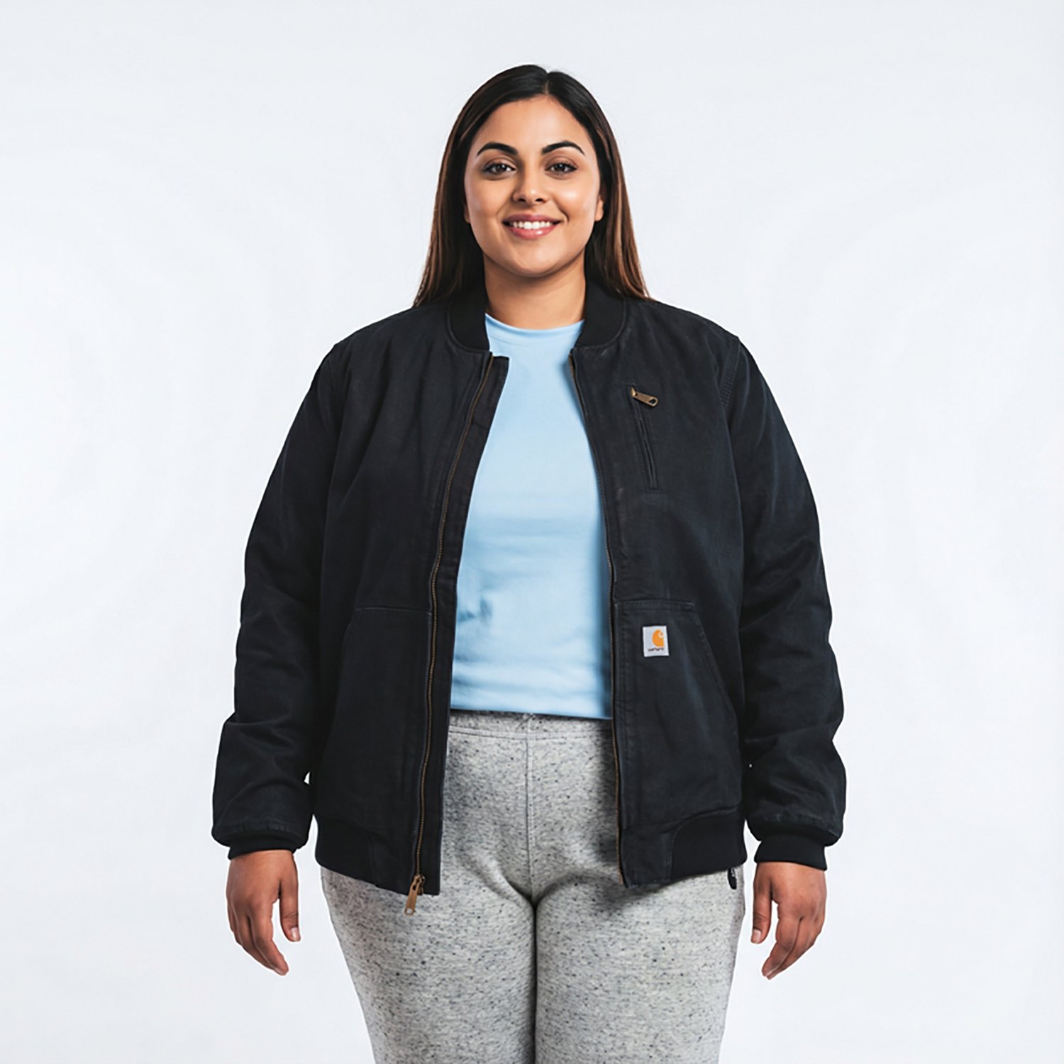 Carhartt Women's Crawford Plus Size Bomber Jacket - view number 2