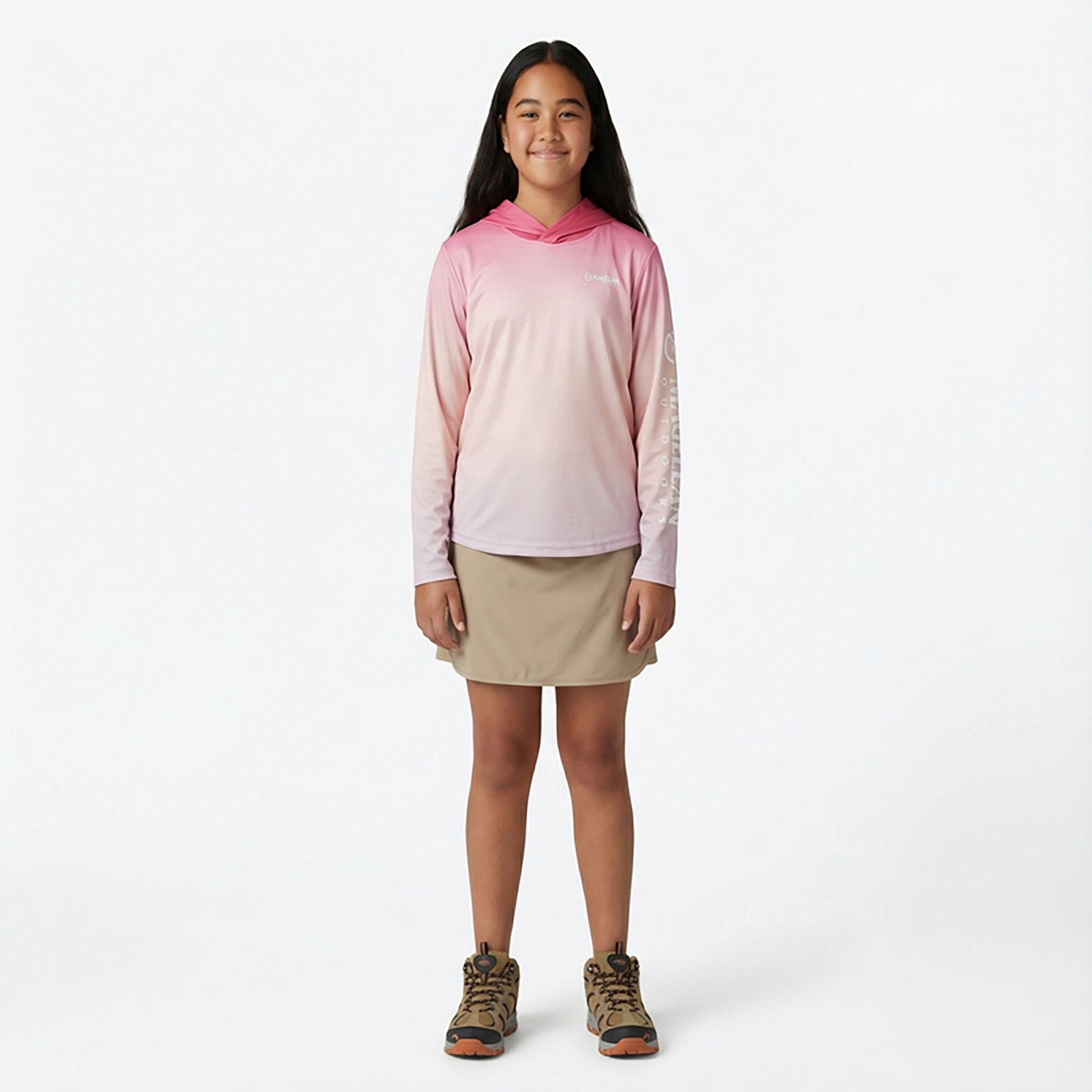 Magellan Outdoors Girls' Caddo Lake Ombre Hoodie