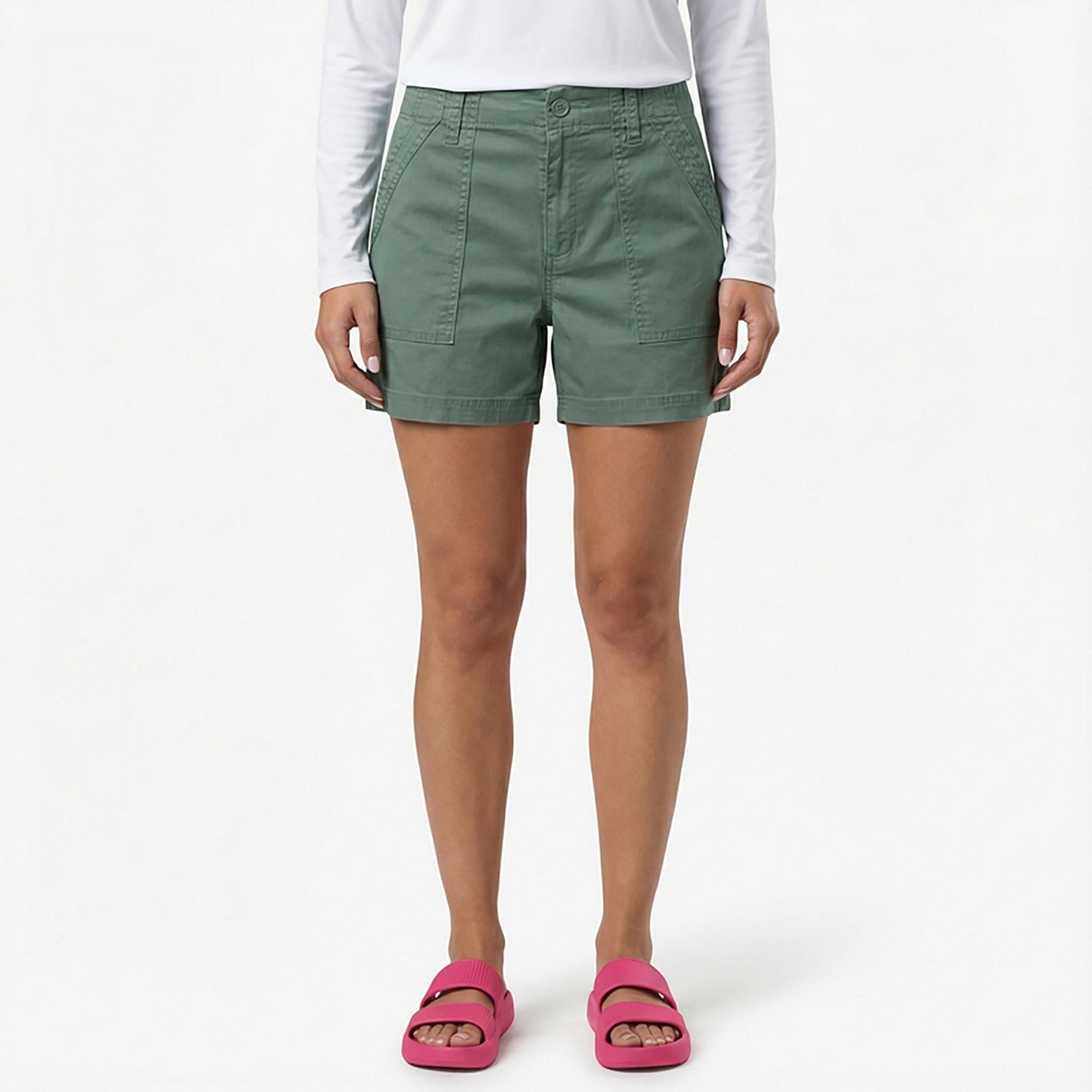 Magellan Outdoors Women's Hickory Canyon Hybrid Shorty Shorts - view number 2