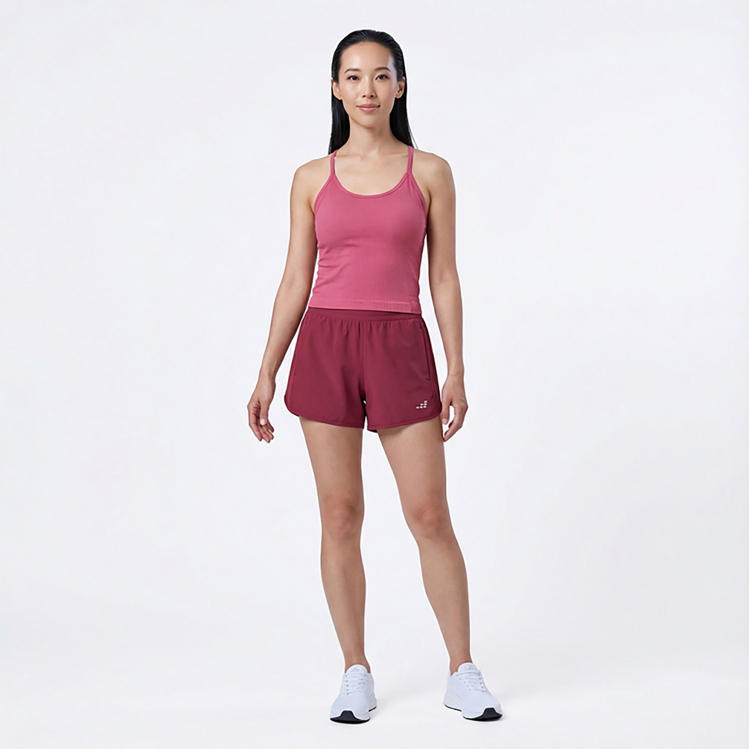 BCG Women's Piped Side Pocket Shorts 3.5 in