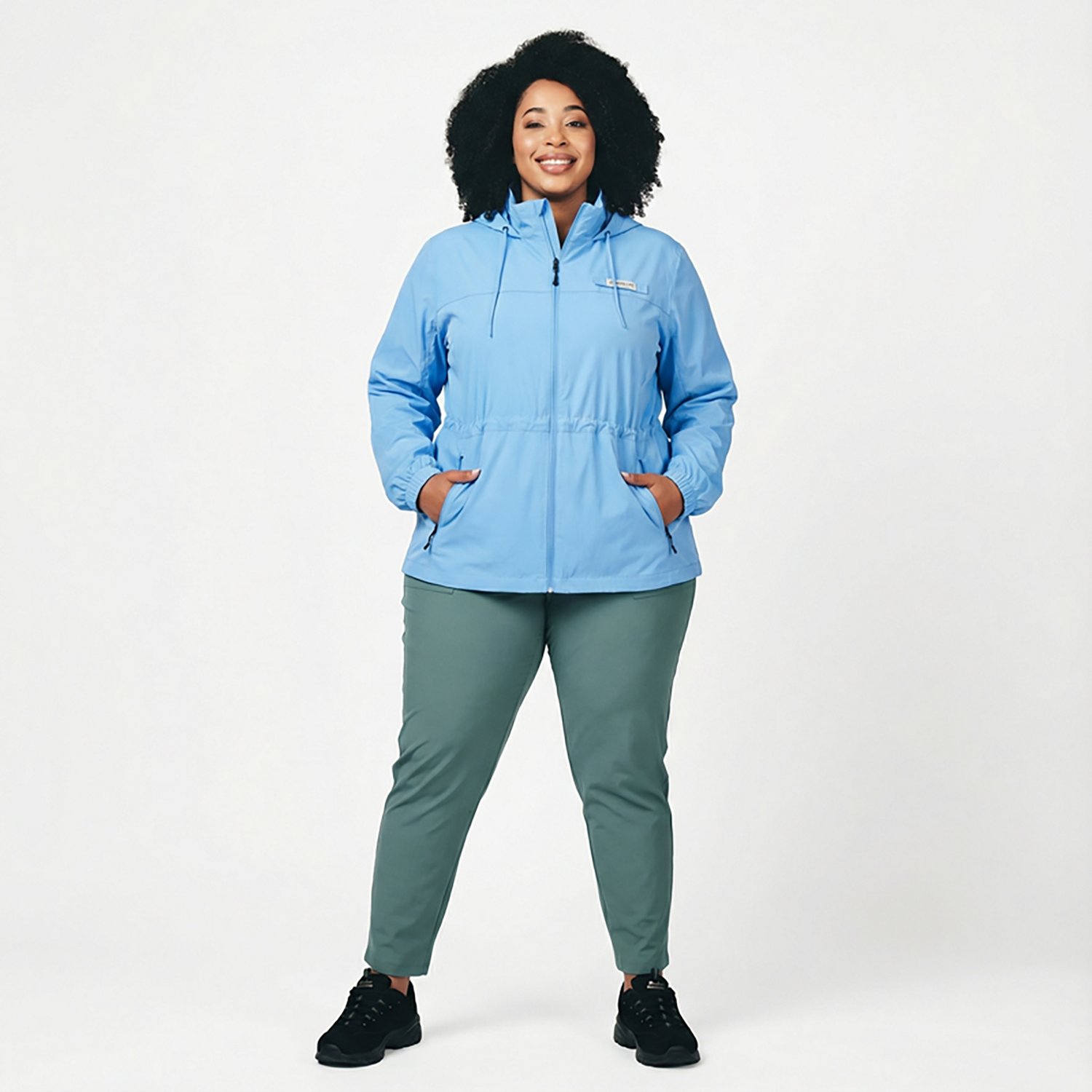 Magellan Outdoors Women's Plus Overcast Windbreaker Fishing Jacket