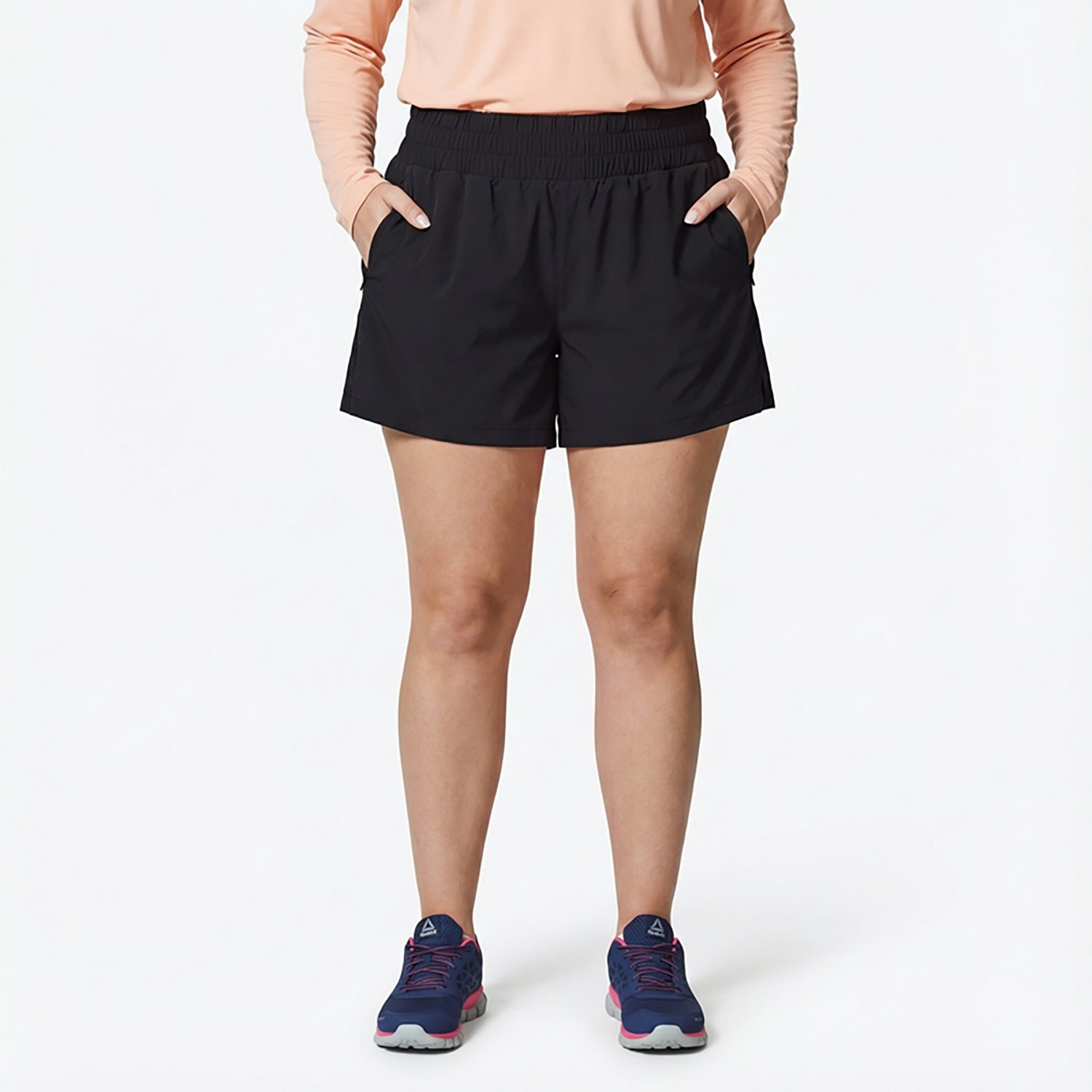 Magellan Women's Backpacker Solid Shorts 4 in                                                                                    - view number 2