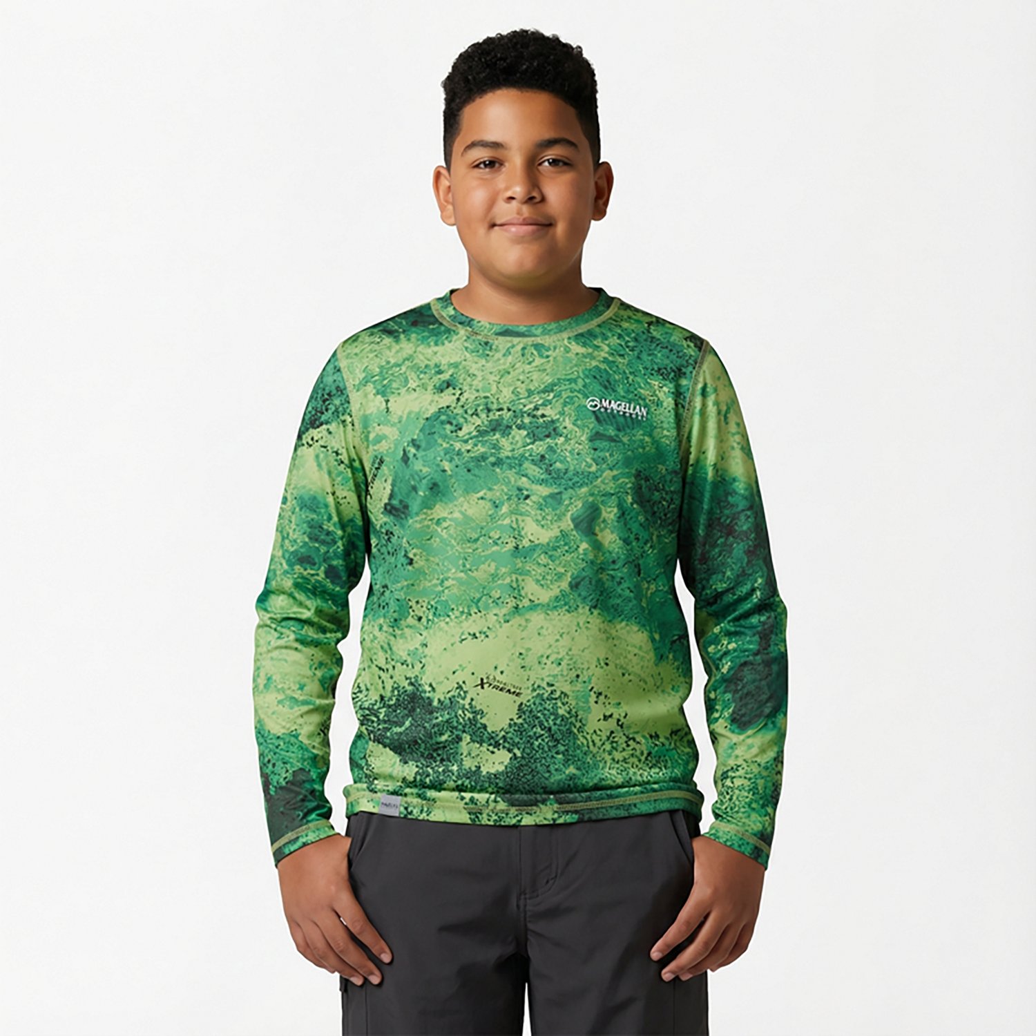 Magellan Outdoors Boys' Realtree Xtreme Reversible Long Sleeve T-shirt - view number 2
