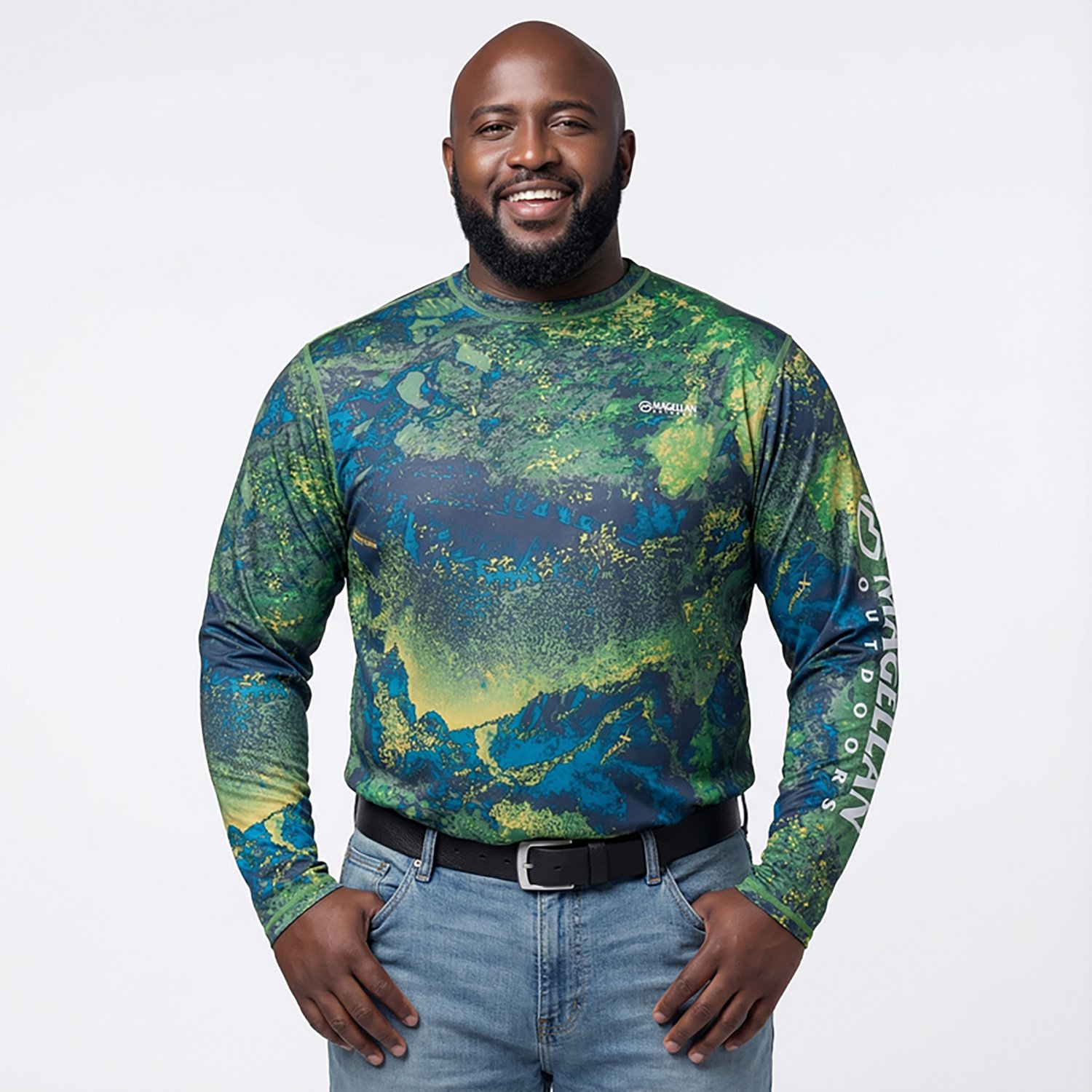 Magellan Outdoors Men's Realtree Xtreme Reversible Crew Long-Sleeve T-shirt                                                      - view number 2