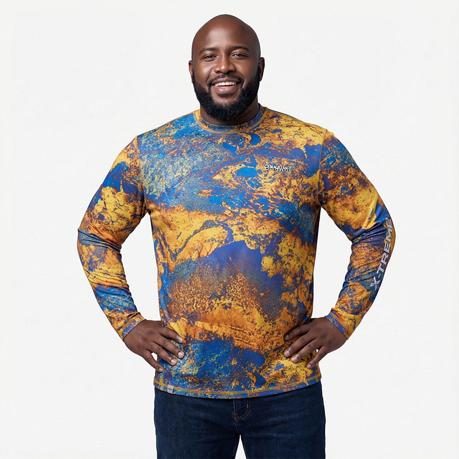 Magellan Outdoors Men's Realtree Xtreme Reversible Crew Long-Sleeve T-shirt                                                      - view number 2