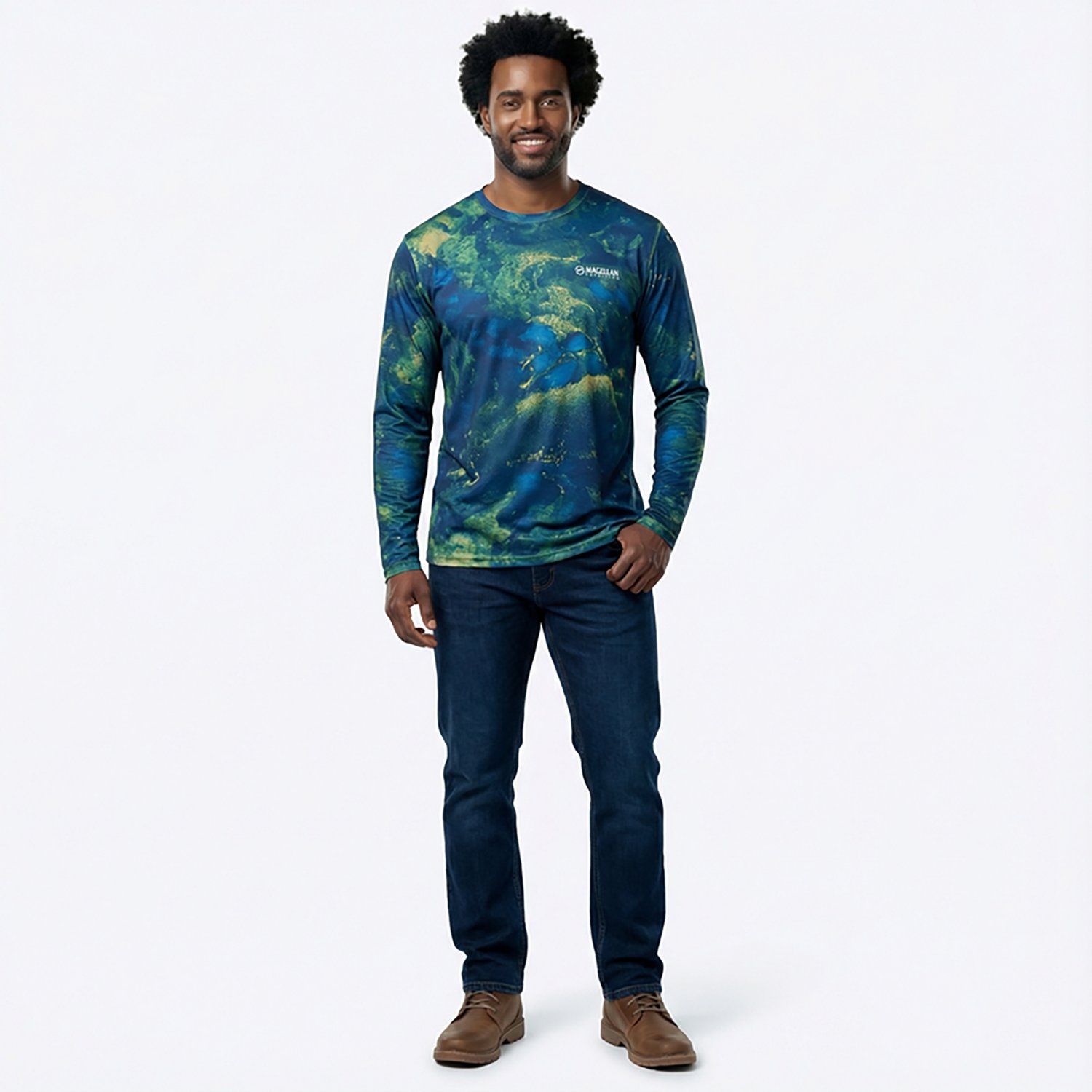 Magellan Outdoors Men's Realtree Xtreme Reversible Crew Long-Sleeve T-shirt                                                      - view number 4