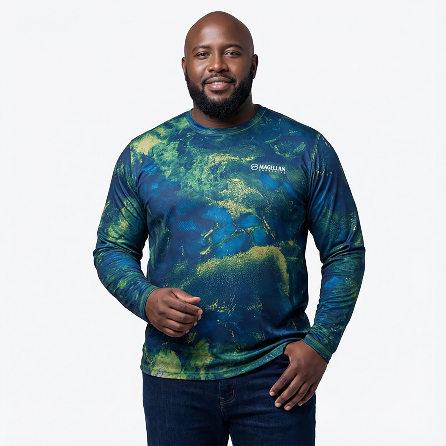 Magellan Outdoors Men's Realtree Xtreme Reversible Crew Long-Sleeve T-shirt                                                      - view number 5