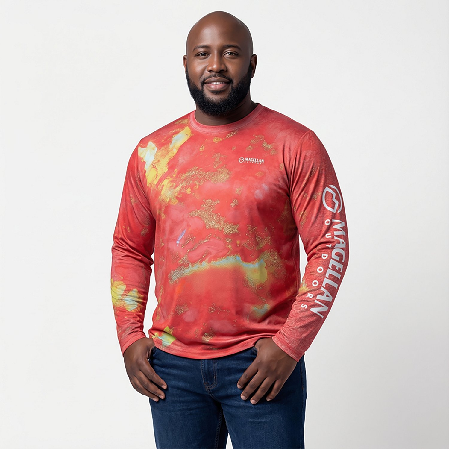 Magellan Outdoors Men's Realtree Xtreme Reversible Crew Long-Sleeve T-shirt                                                      - view number 5