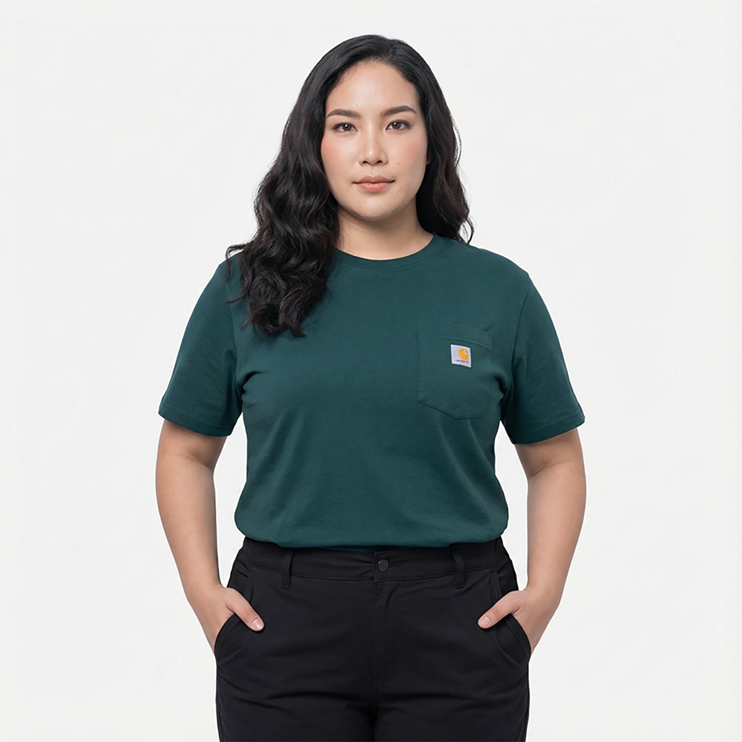 Carhartt Women's Loose Fit Lightweight Crew Neck Short Sleeve T-shirt                                                            - view number 2