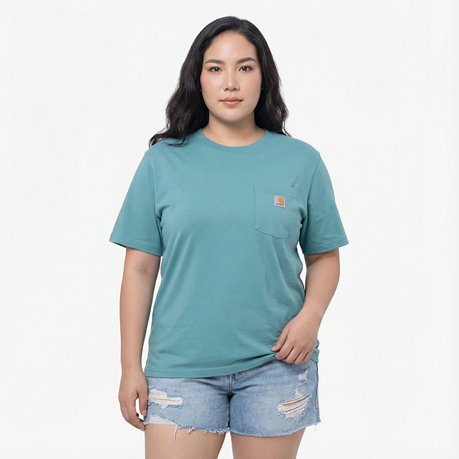 Carhartt Women's Loose Fit Lightweight Crew Neck Short Sleeve T-shirt                                                            - view number 2