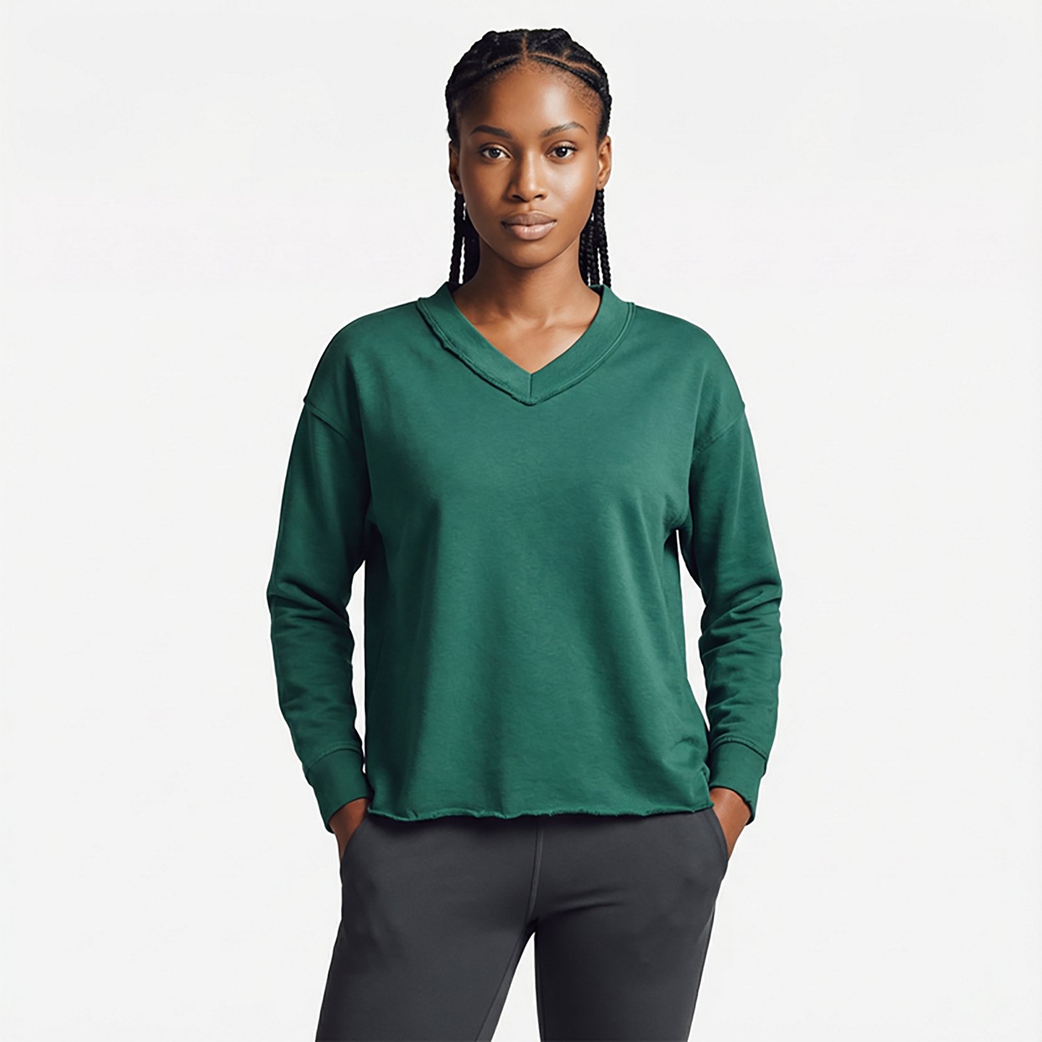 Jadelynn Brooke Women's Terry Pullover Sweatshirt - view number 2
