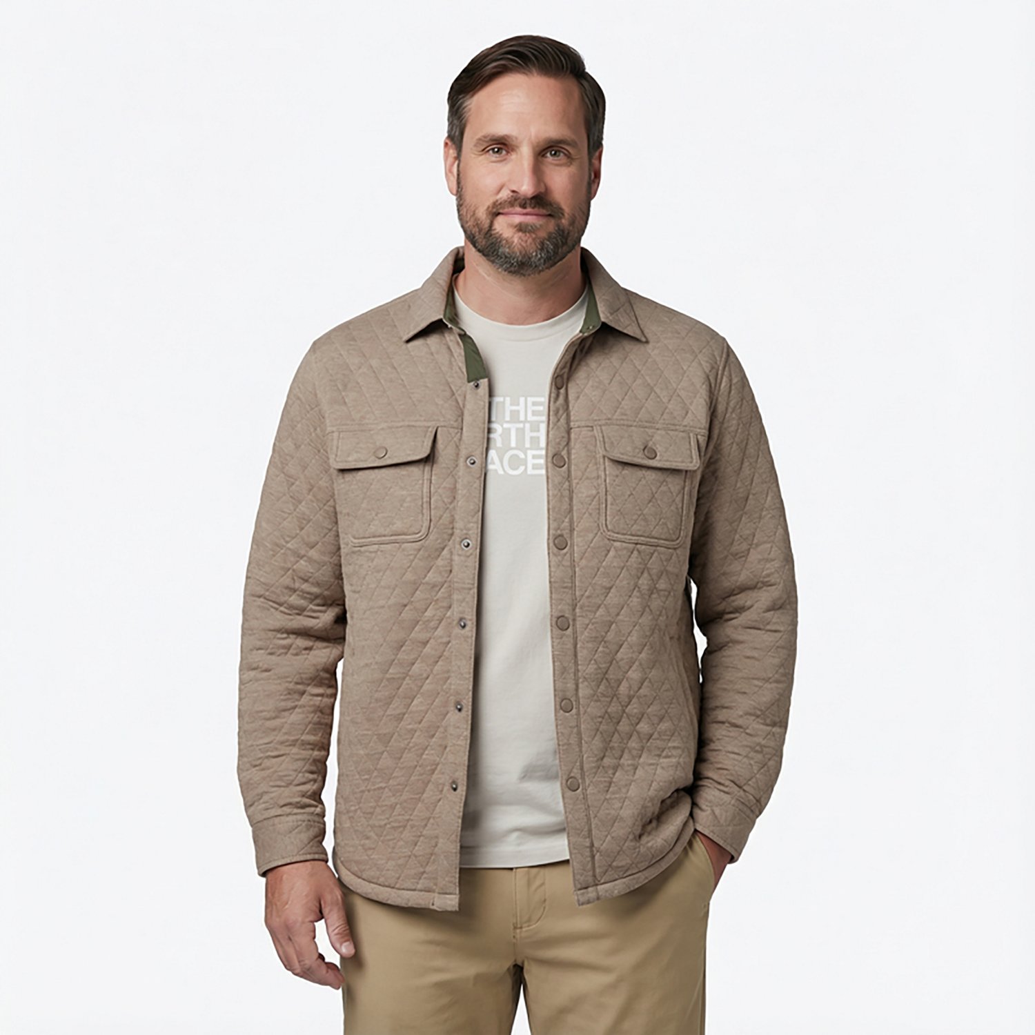 Magellan Men's Campfire Quilted Long Sleeve T-shirt - view number 2