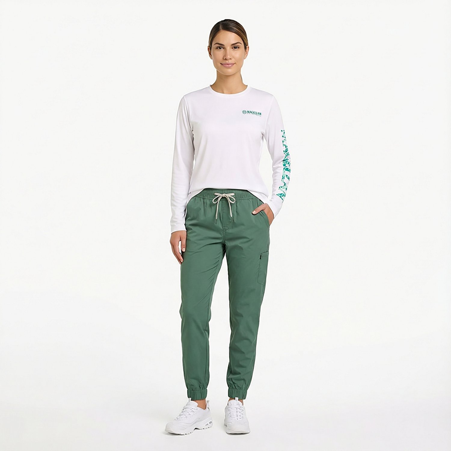 Magellan Outdoors Women's Caddo Lake Logo Long Sleeve T-Shirt - view number 3