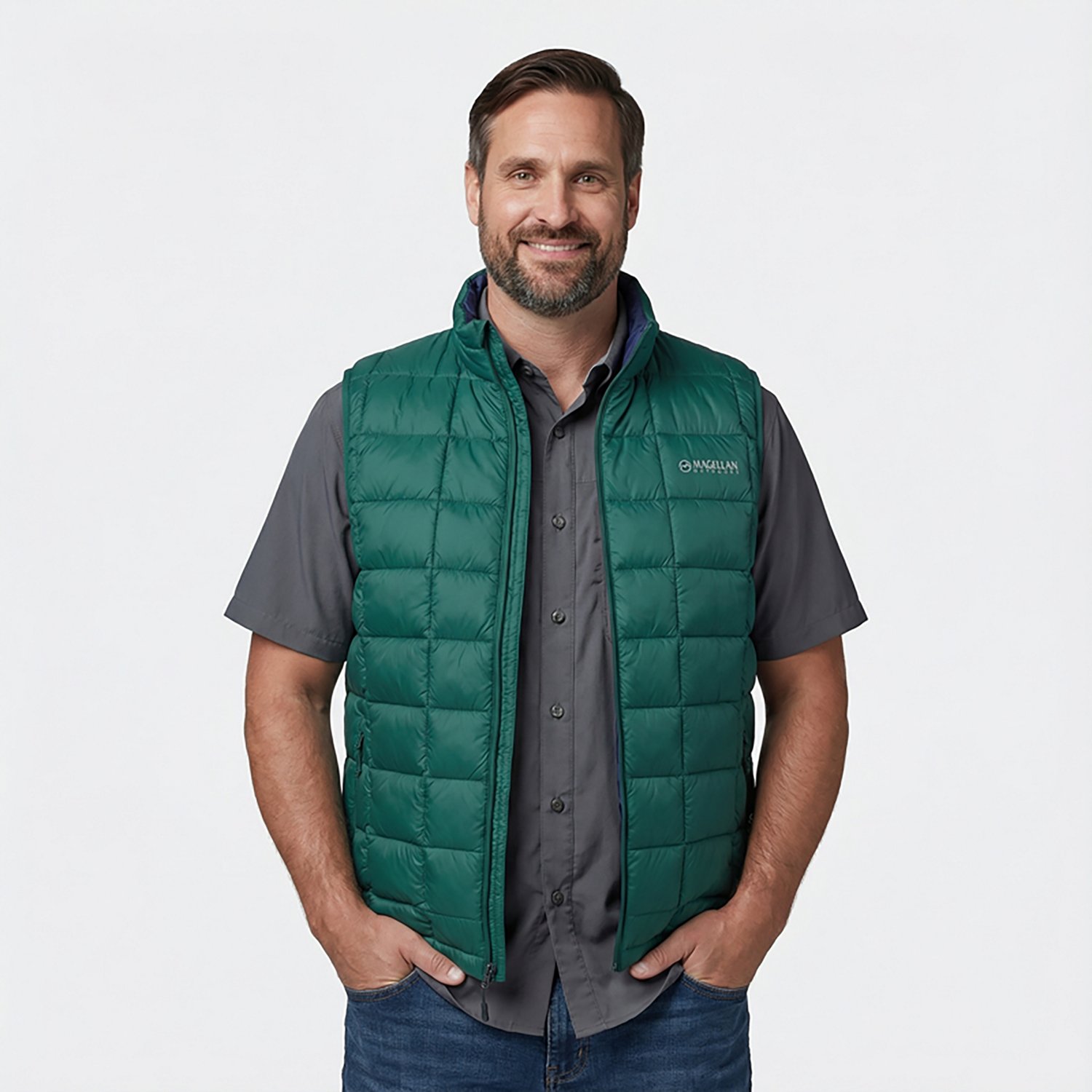Magellan Outdoors Men's Lost Pines Puffer Vest