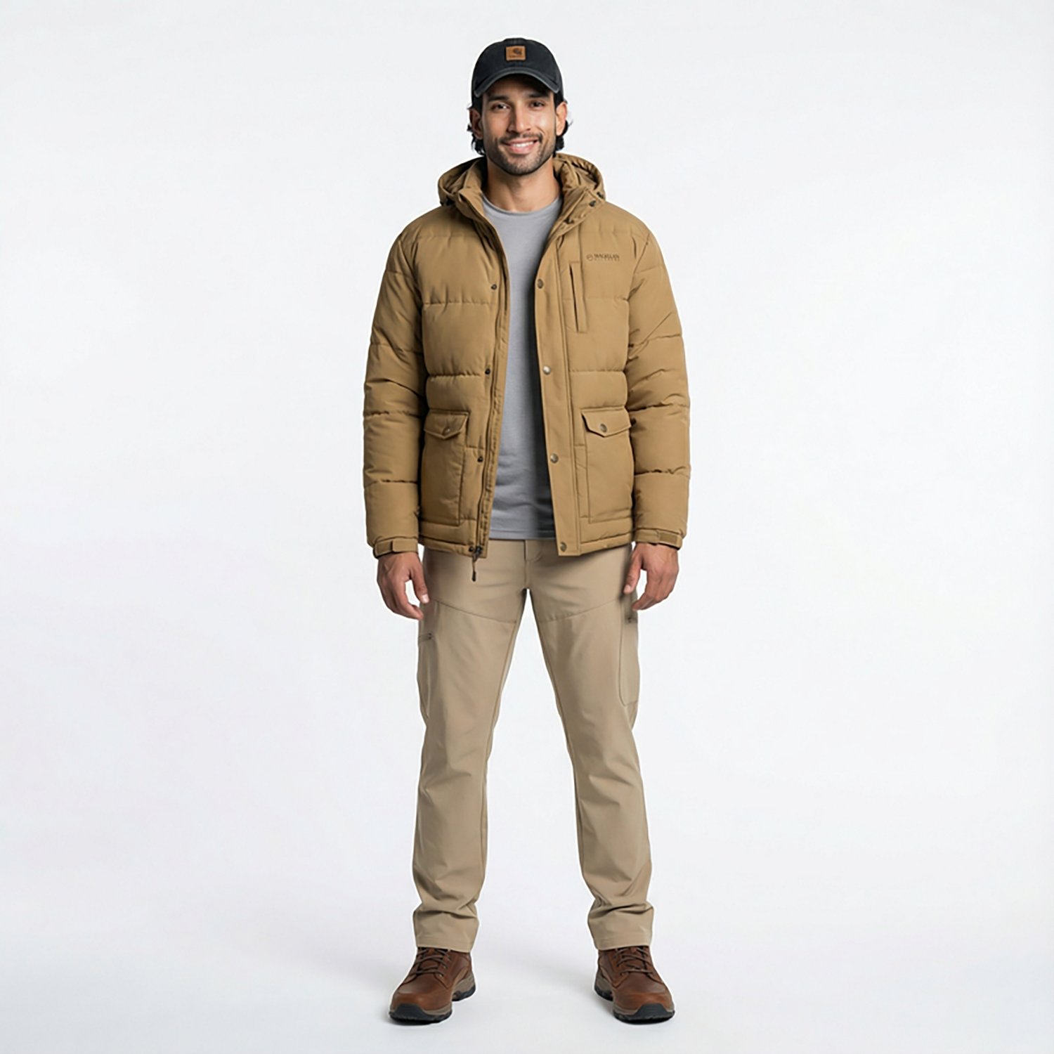 Magellan Outdoors Men's Richland Falls Utility Puffer Jacket