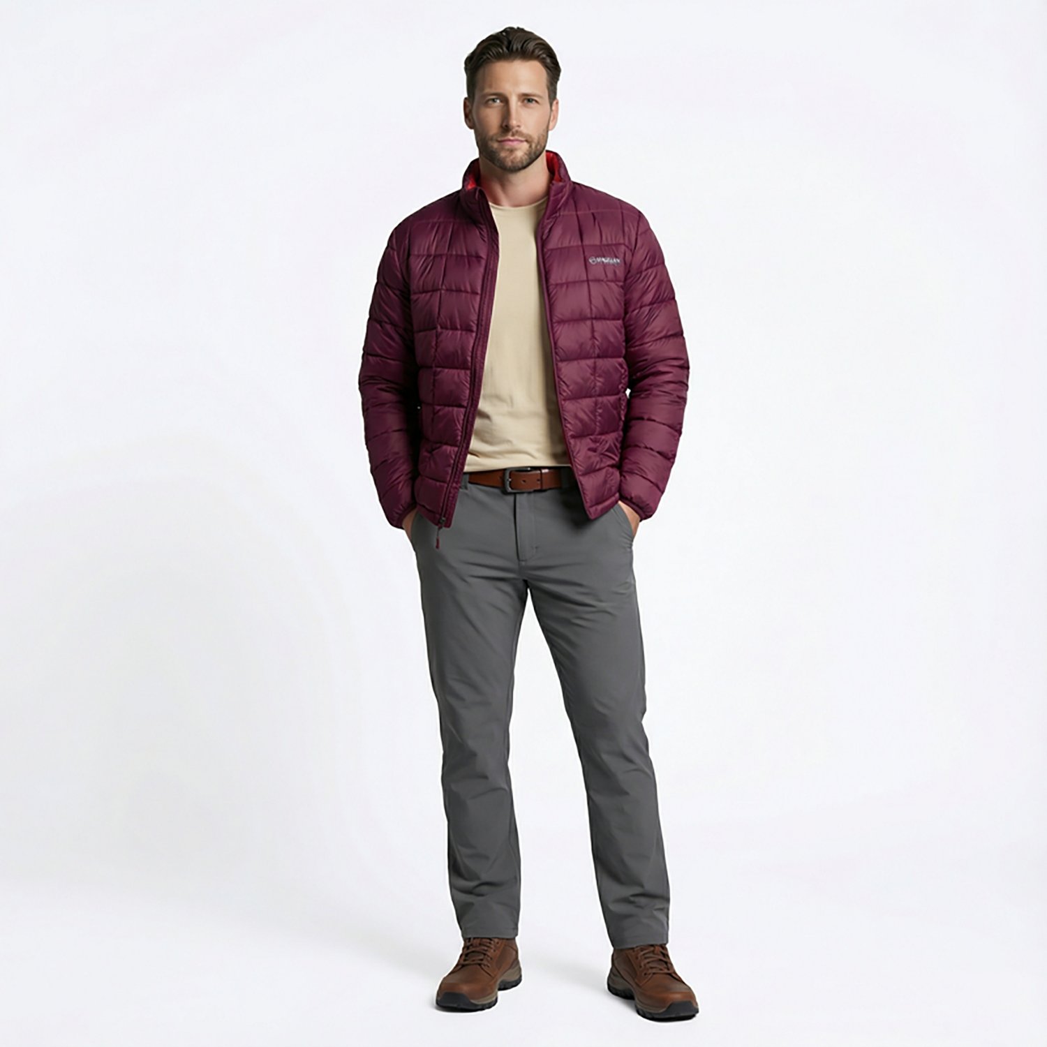 Magellan Outdoors Men's Lost Pines Puffer Jacket