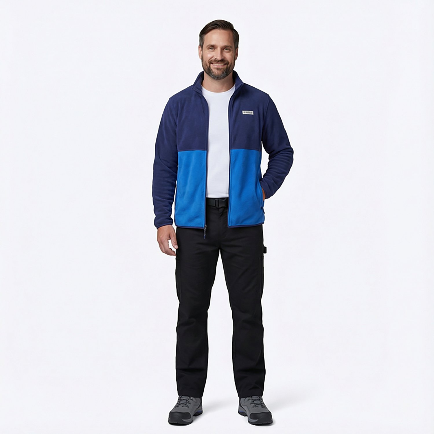 Magellan Outdoors Men's Arctic Fleece Colorblock Jacket