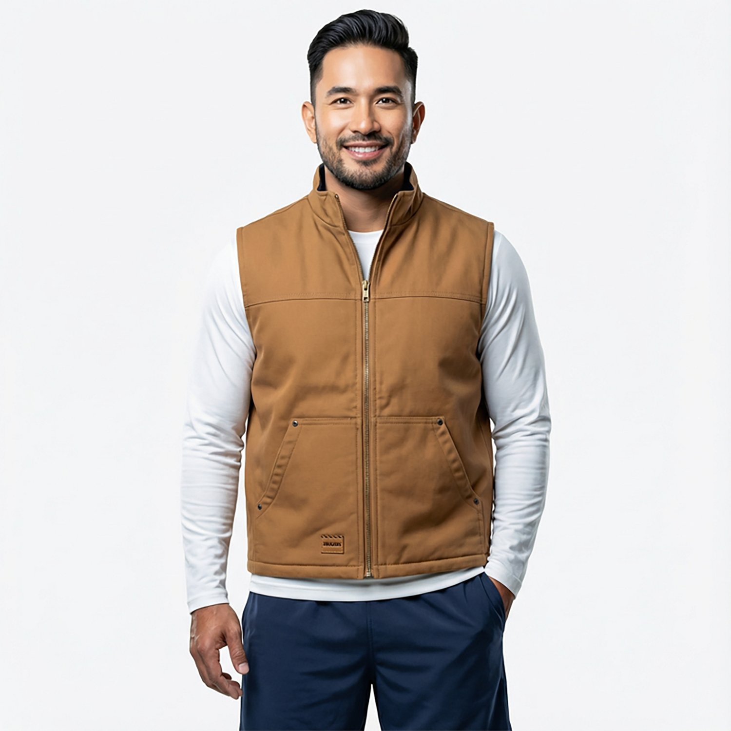 Brazos Men's Gate Keeper Full Zip Vest - view number 6