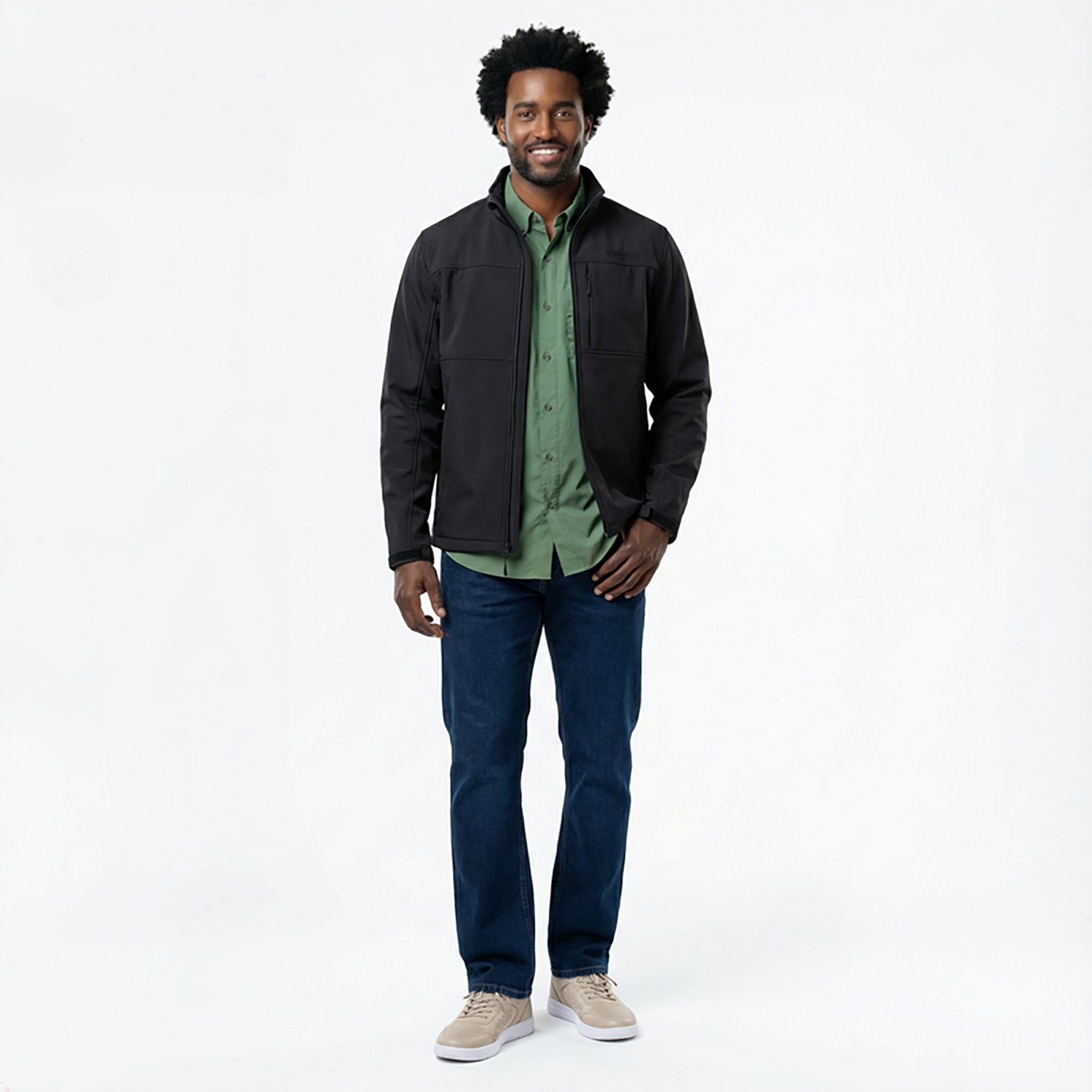 Magellan Outdoors Men's Hickory Canyon Softshell Jacket