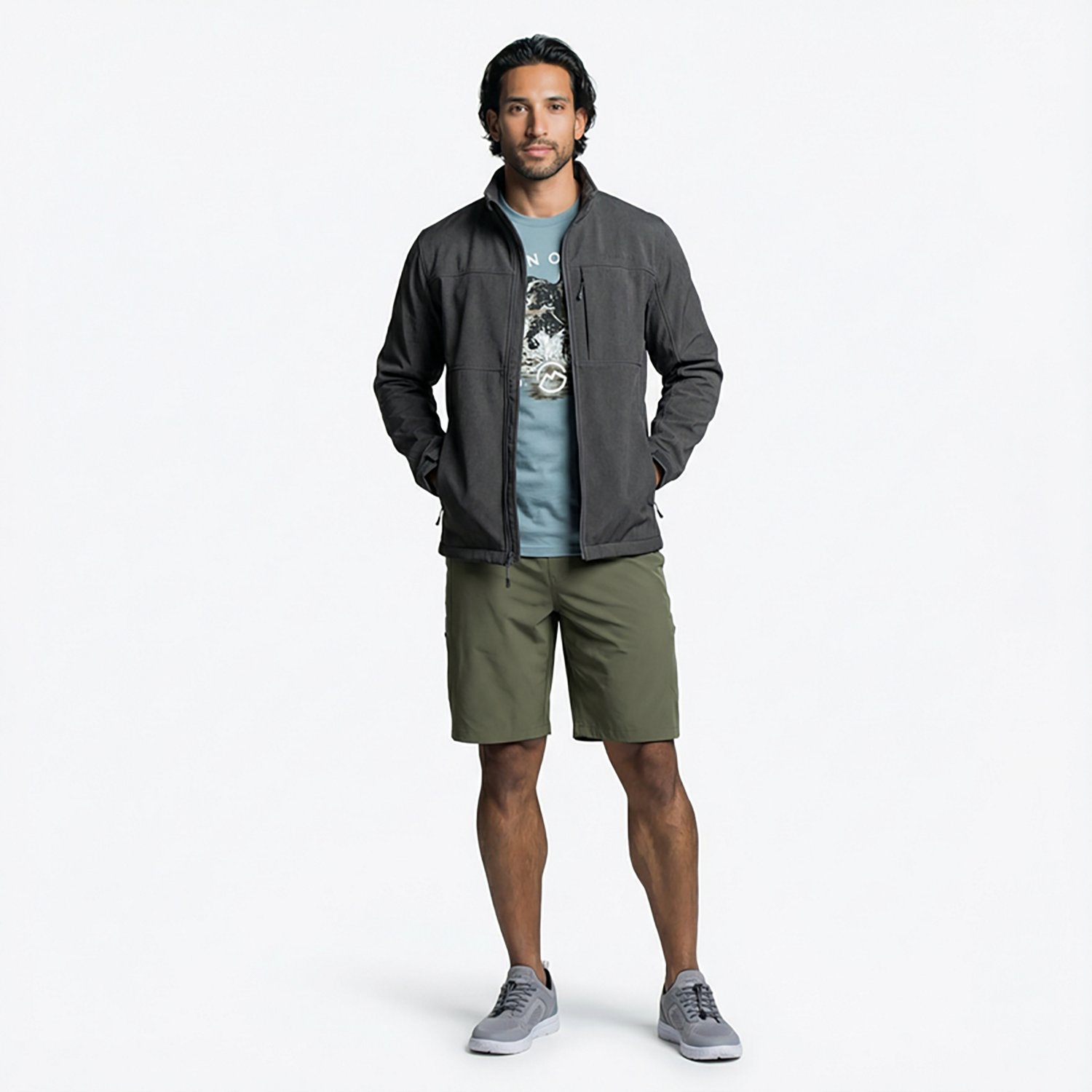 Magellan Outdoors Men's Hickory Canyon Softshell Jacket